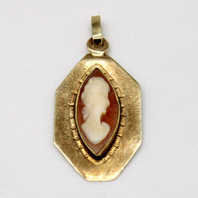 Seashell Cameo Pendant | 1.50ct |