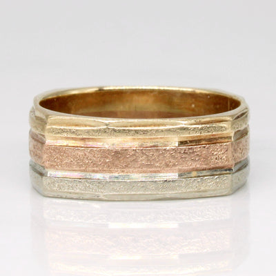 10k Tri Tone Gold Ring | SZ 6.75 |