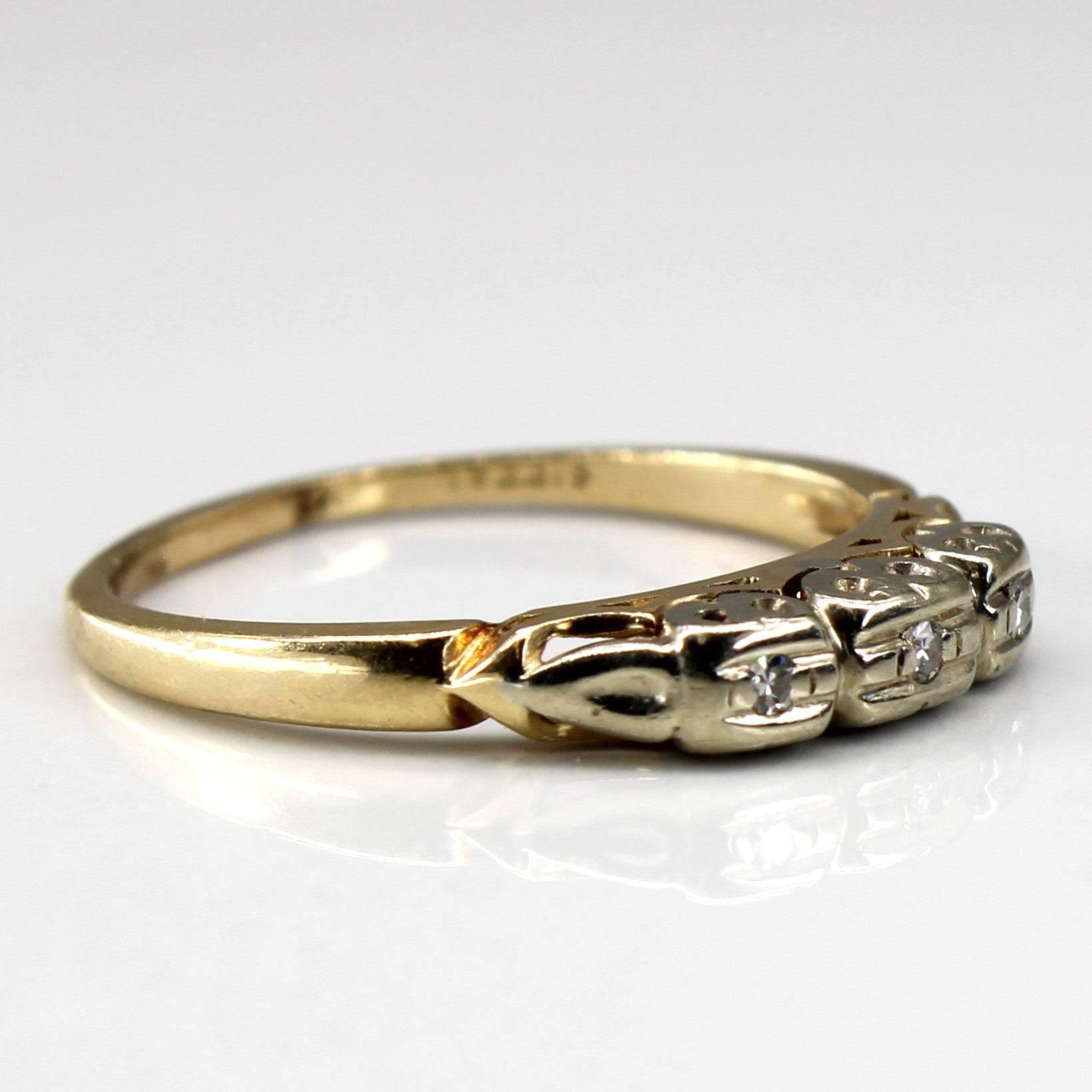 Vintage Diamond Ring | 0.03ctw | SZ 7.25 |