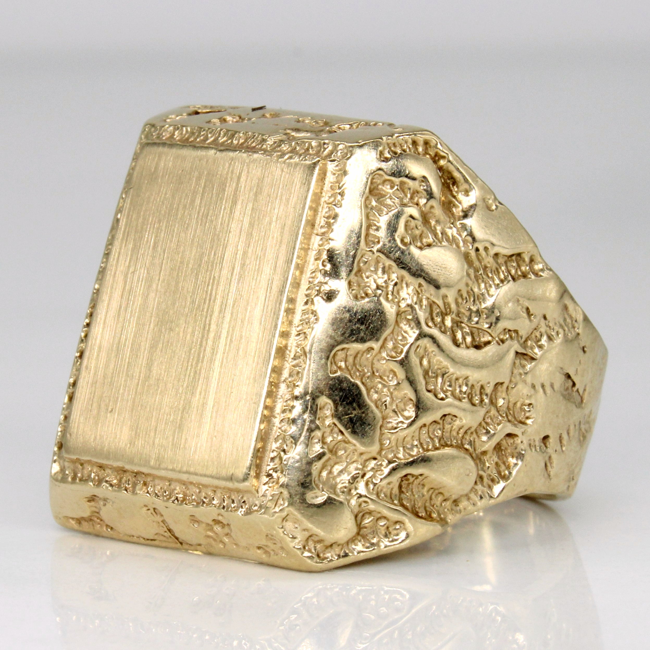 10k Yellow Gold Ring | SZ 9.5 |