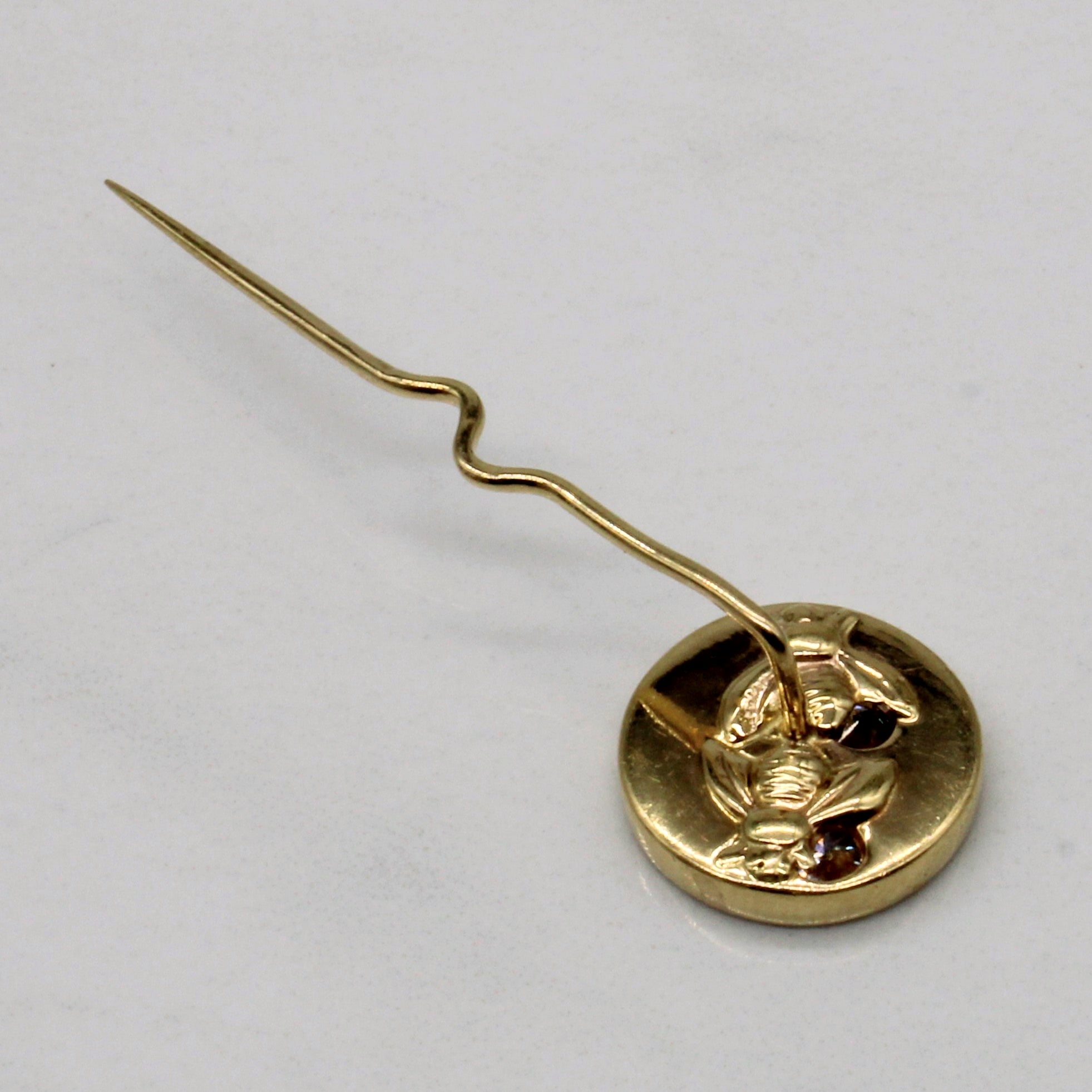 Diamond 14k Pin Brooch | 0.34ctw |