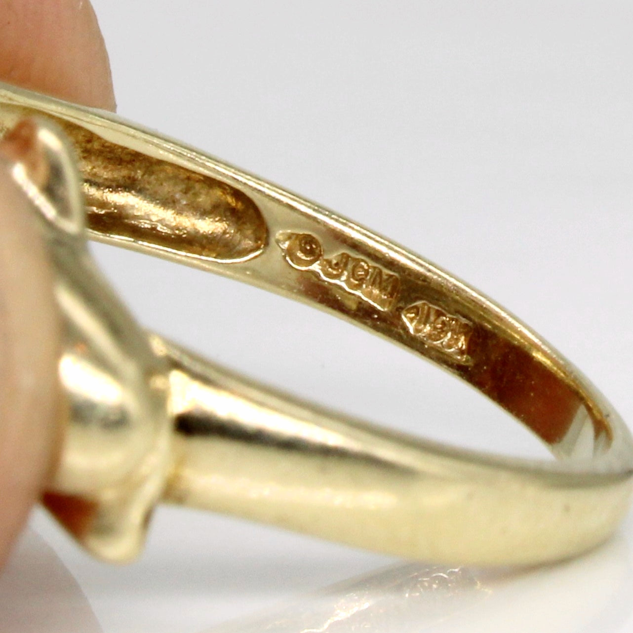 10k Tri Tone Gold Dolphin Ring | SZ 6.75 |