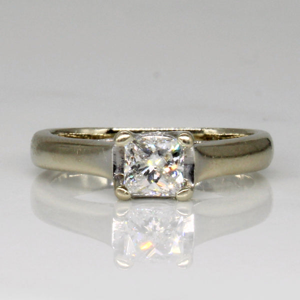 Princess Cut Diamond Engagement Ring | 0.49ct | SZ 5 |