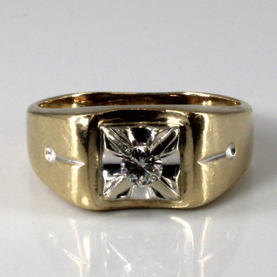 Claw Set Solitaire Diamond Ring | 0.20ct | SZ 8.75 |