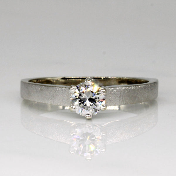 High Set Diamond Ring | 0.37ct | SZ 9 |