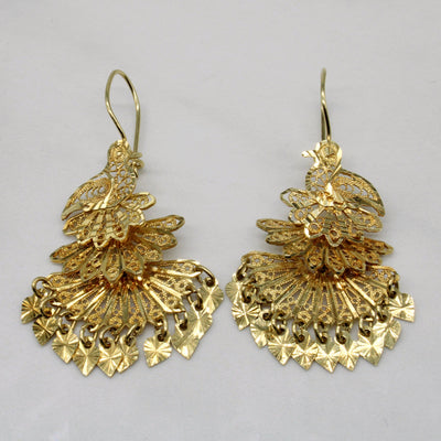 14k Yellow Gold Earrings