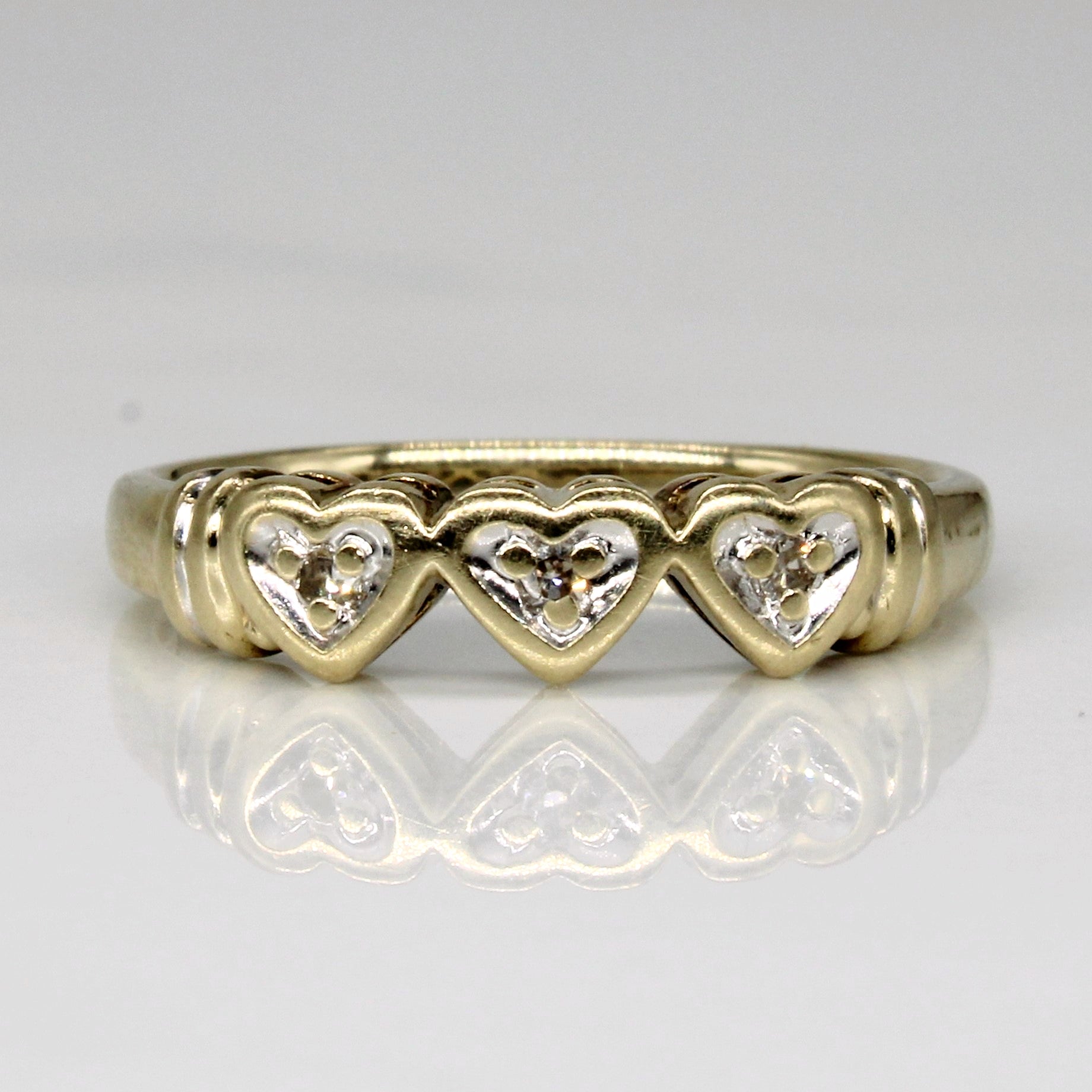 Diamond Heart Ring | 0.03ctw | SZ 5.75 |