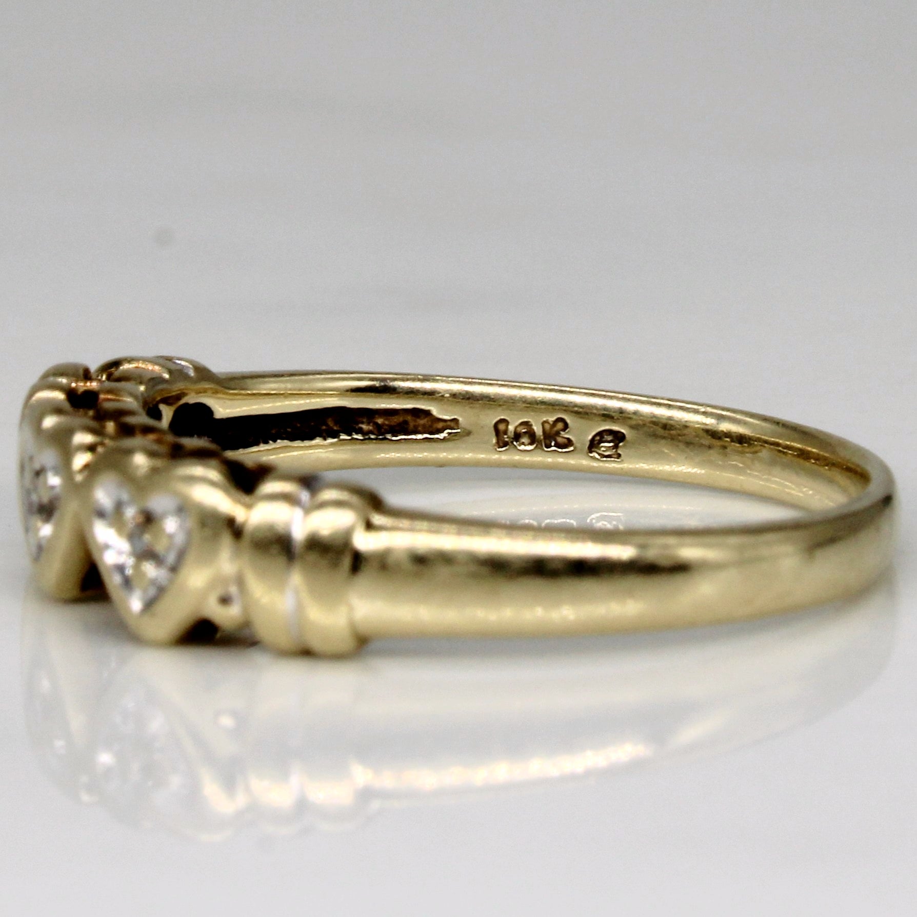 Diamond Heart Ring | 0.03ctw | SZ 5.75 |
