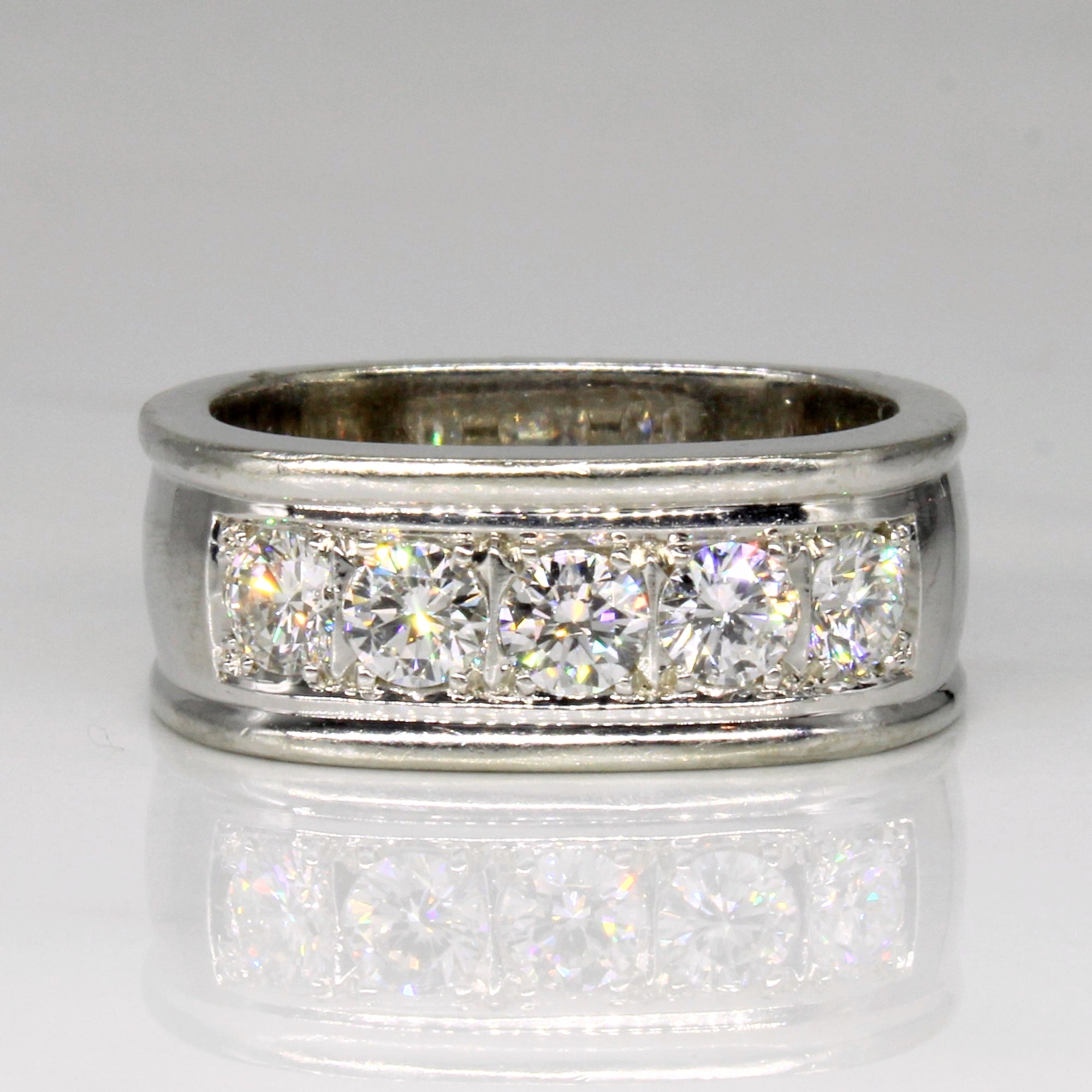 Montecristo' Five Stone Diamond Ring | 1.25ctw | SZ 9.5 |