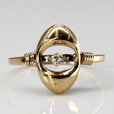 Solitaire Diamond Ring | 0.02ct | SZ 6.5 |