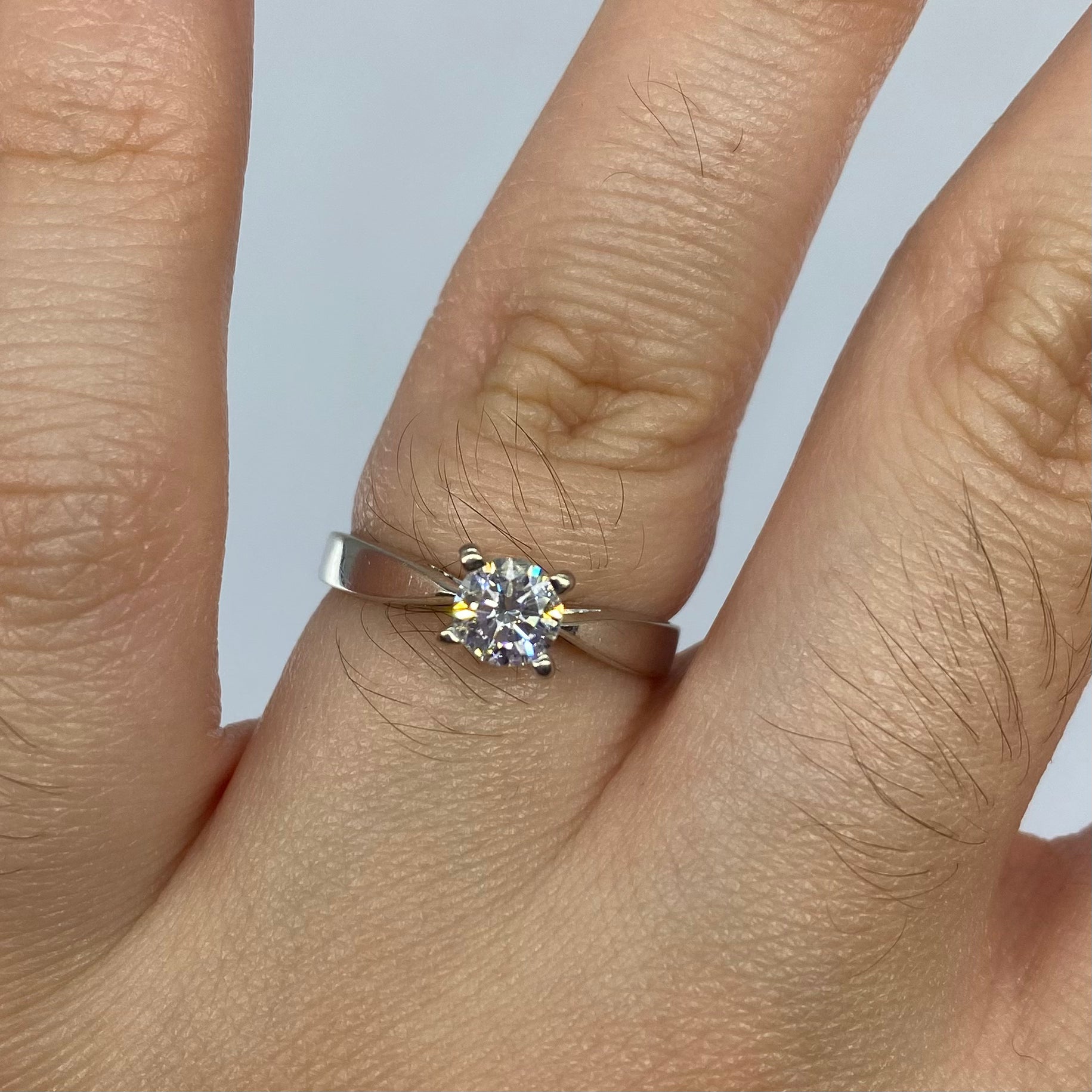 'Spence Diamonds' Solitaire Diamond Engagement Ring | 0.40ct | SZ 5.5 |