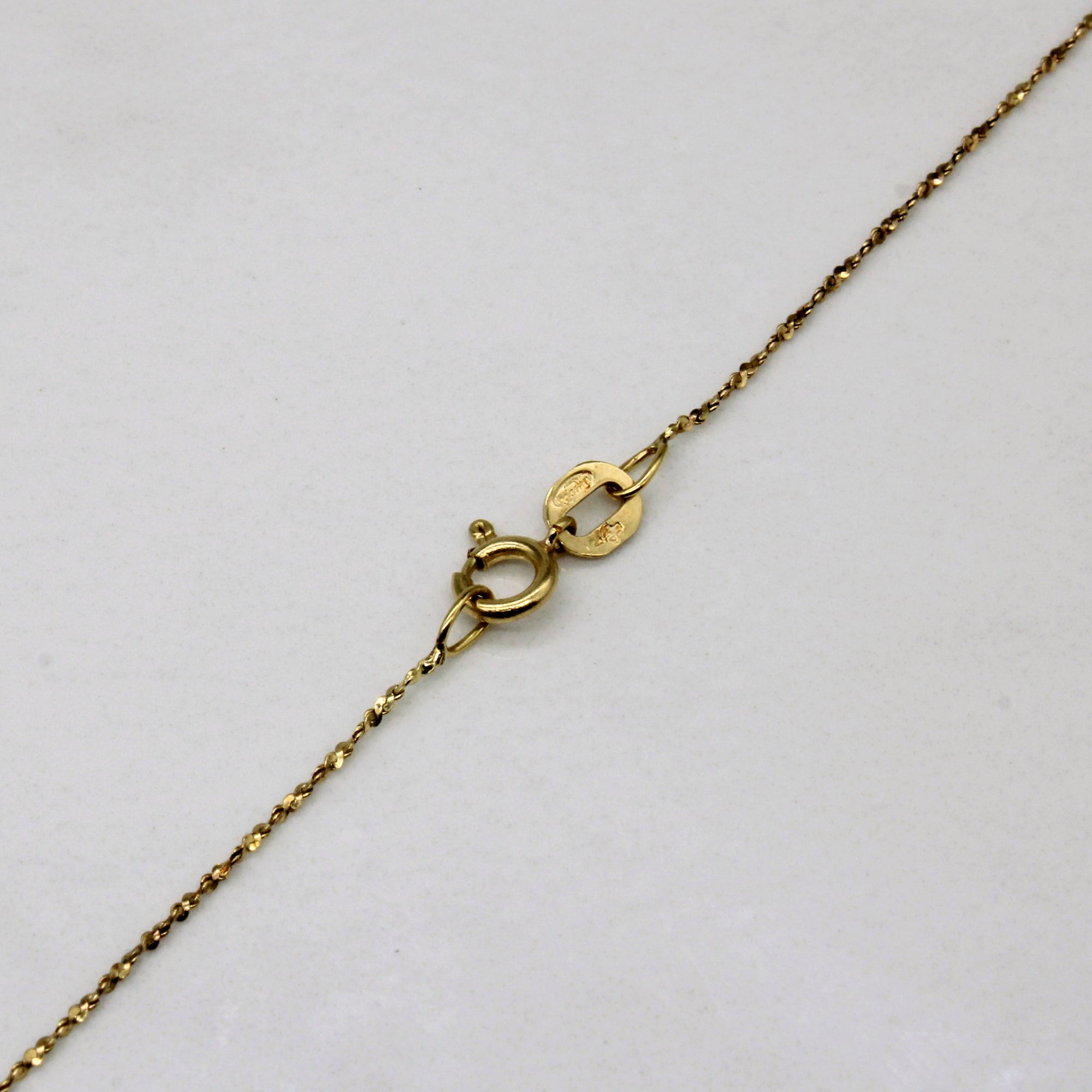 18k Yellow Gold Necklace | 18