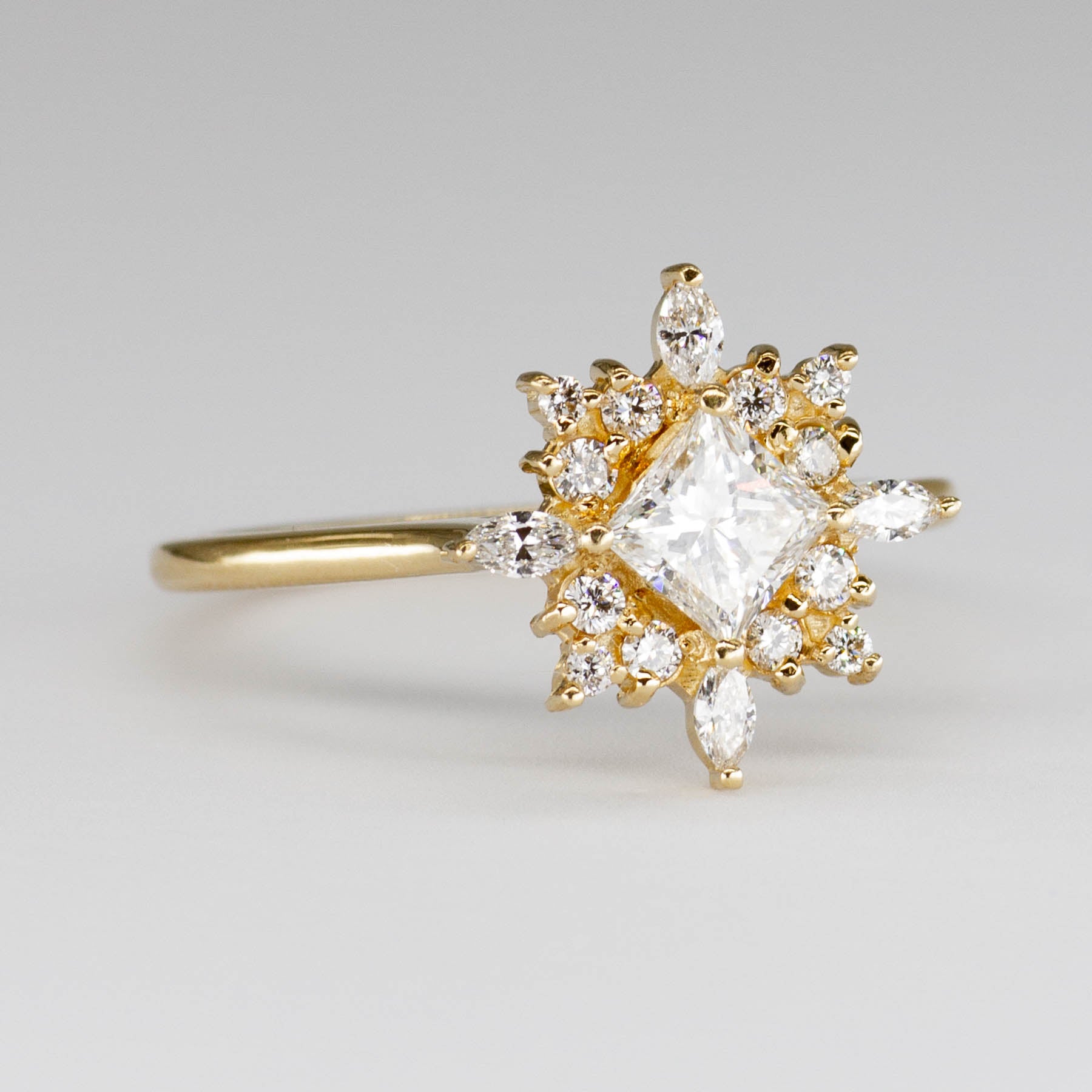 Multi Diamond Cocktail Ring | 0.77ctw | SZ 7.25 |