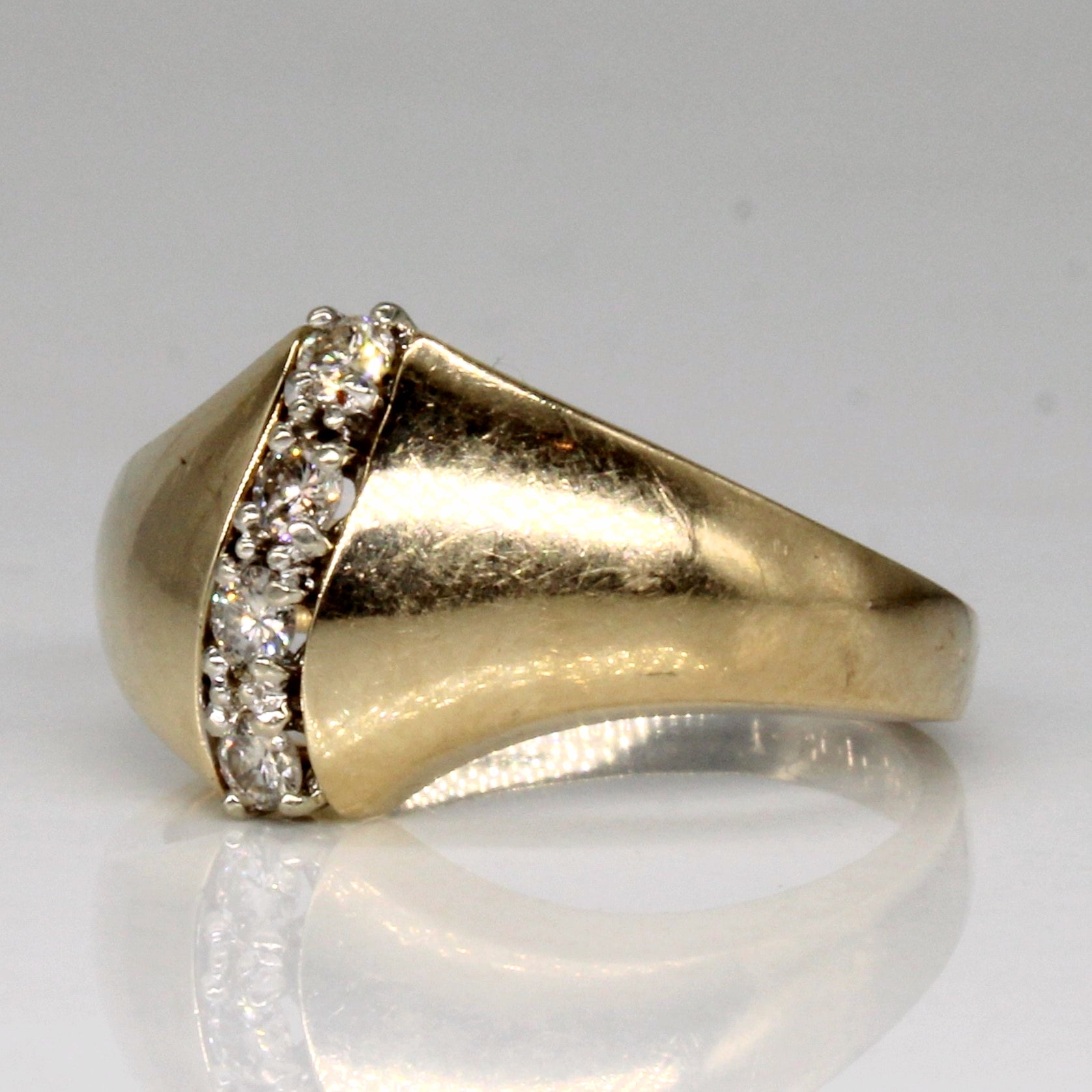 Diamond Waterfall Ring | 0.16ctw | SZ 6 |