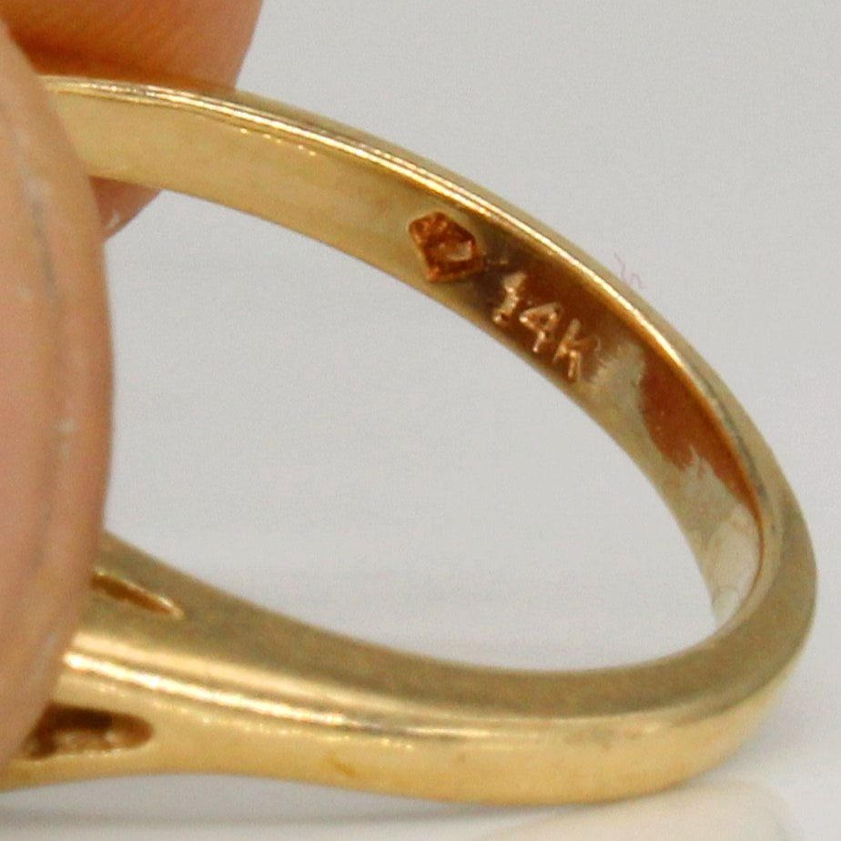 Bague cascade de diamants | 0,33 ct | Taille 5 | 