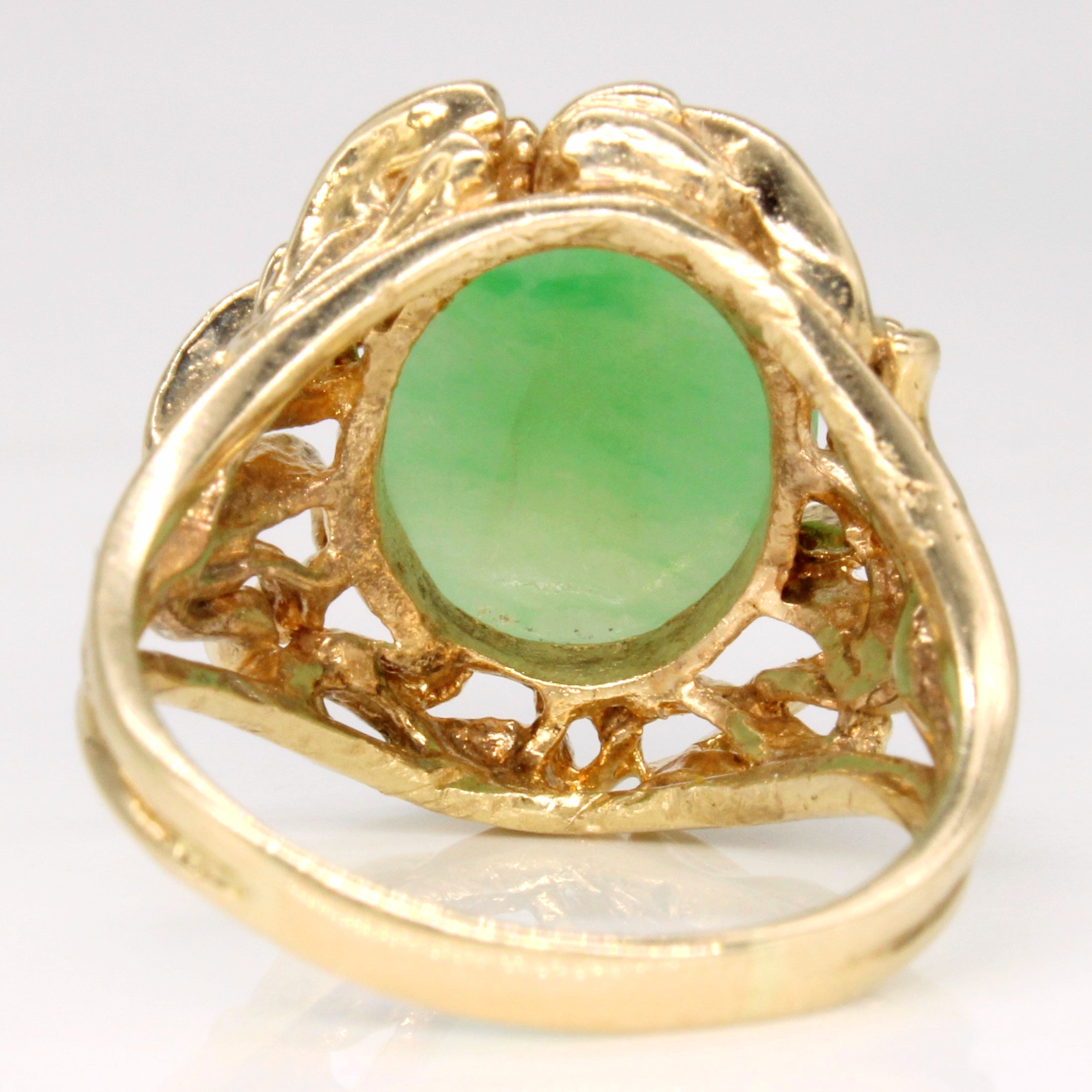 Jadeite Cocktail Ring | 5.60ct | SZ 9 |