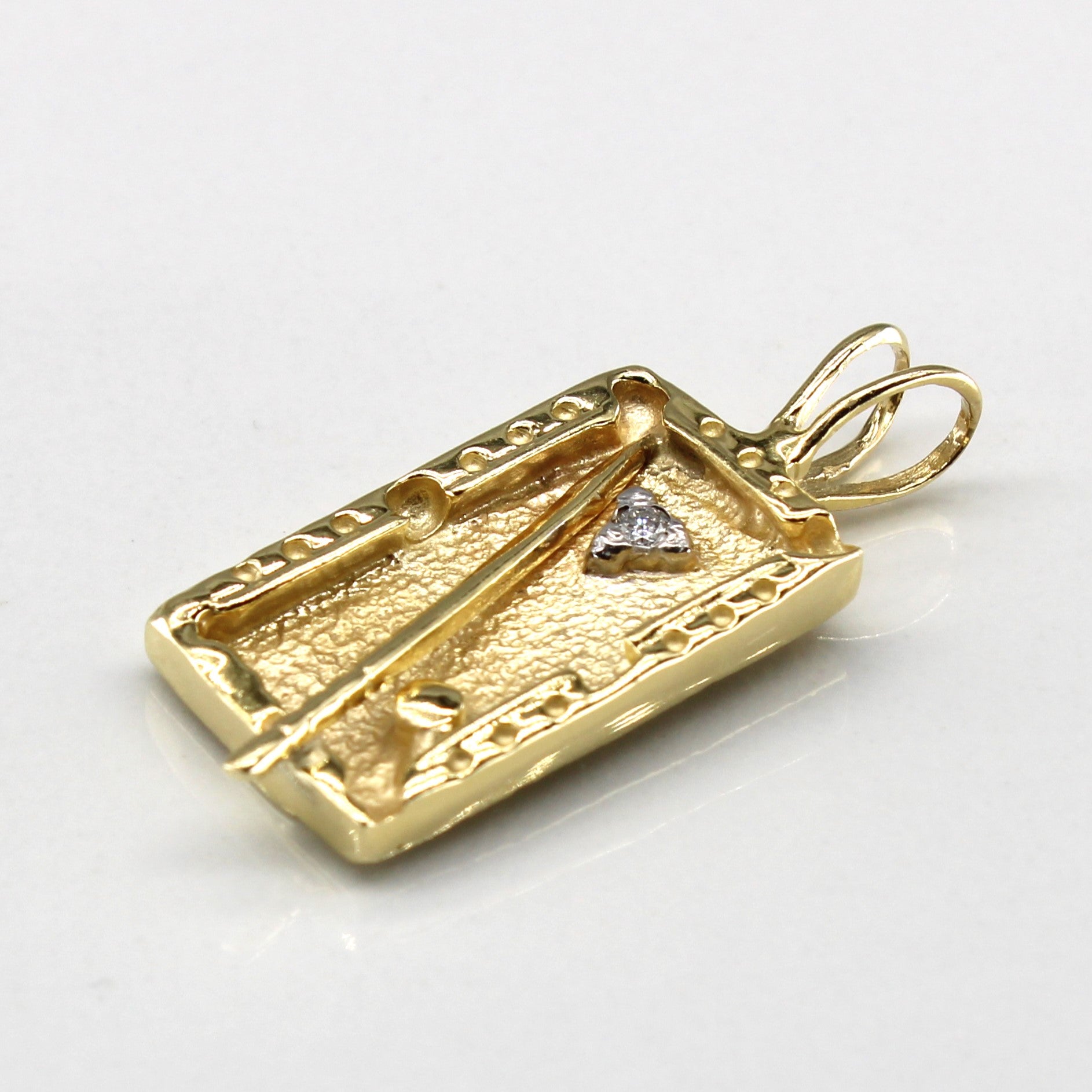 Diamond Gold Pendant | 0.04ct |