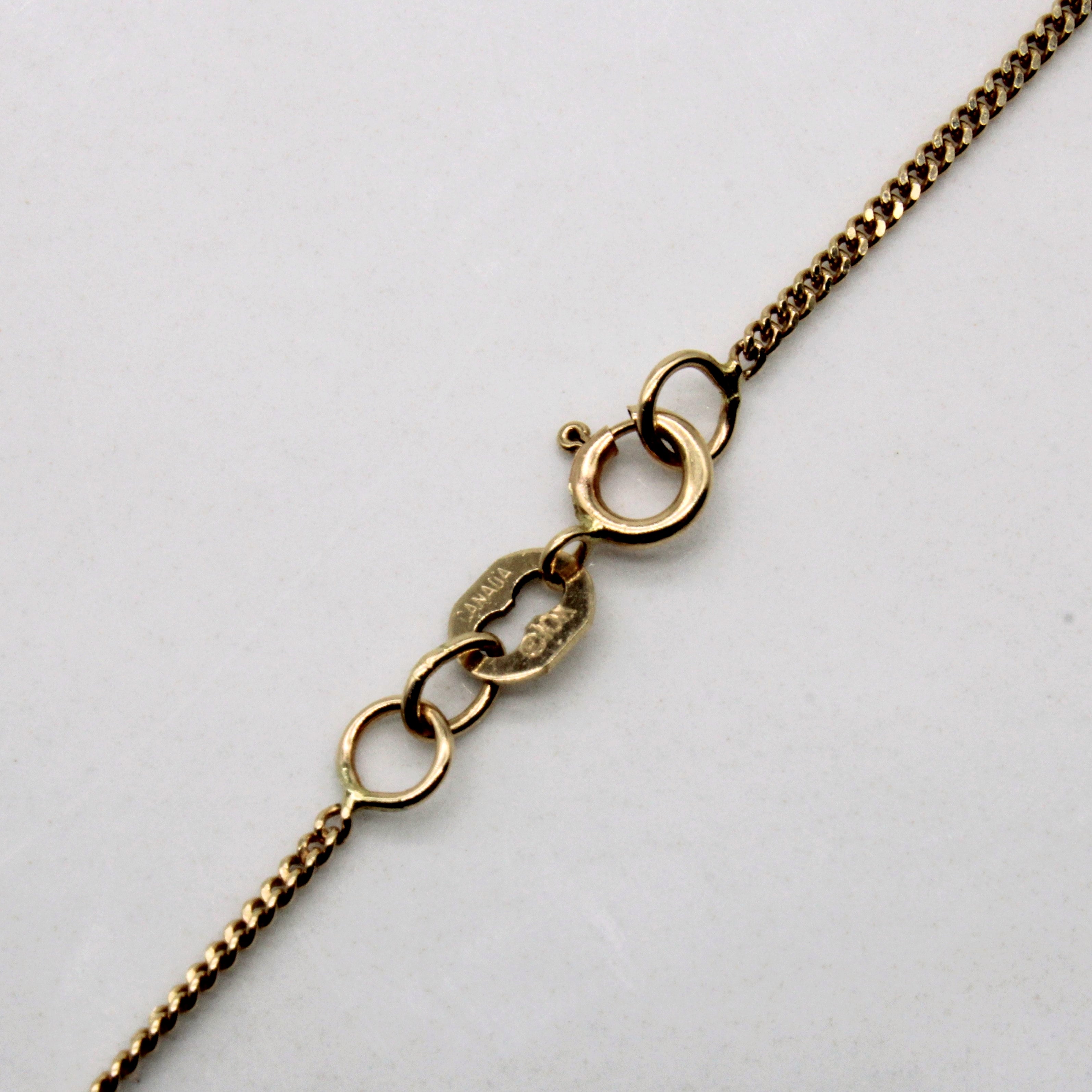 Diamond Heart Pendant | 0.15ctw | 20" |
