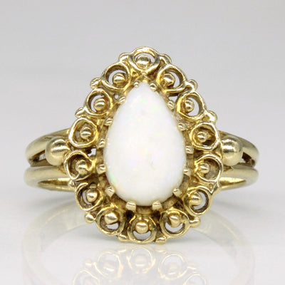 Opal Ornate Ring | 0.90ct | SZ 5.75 |