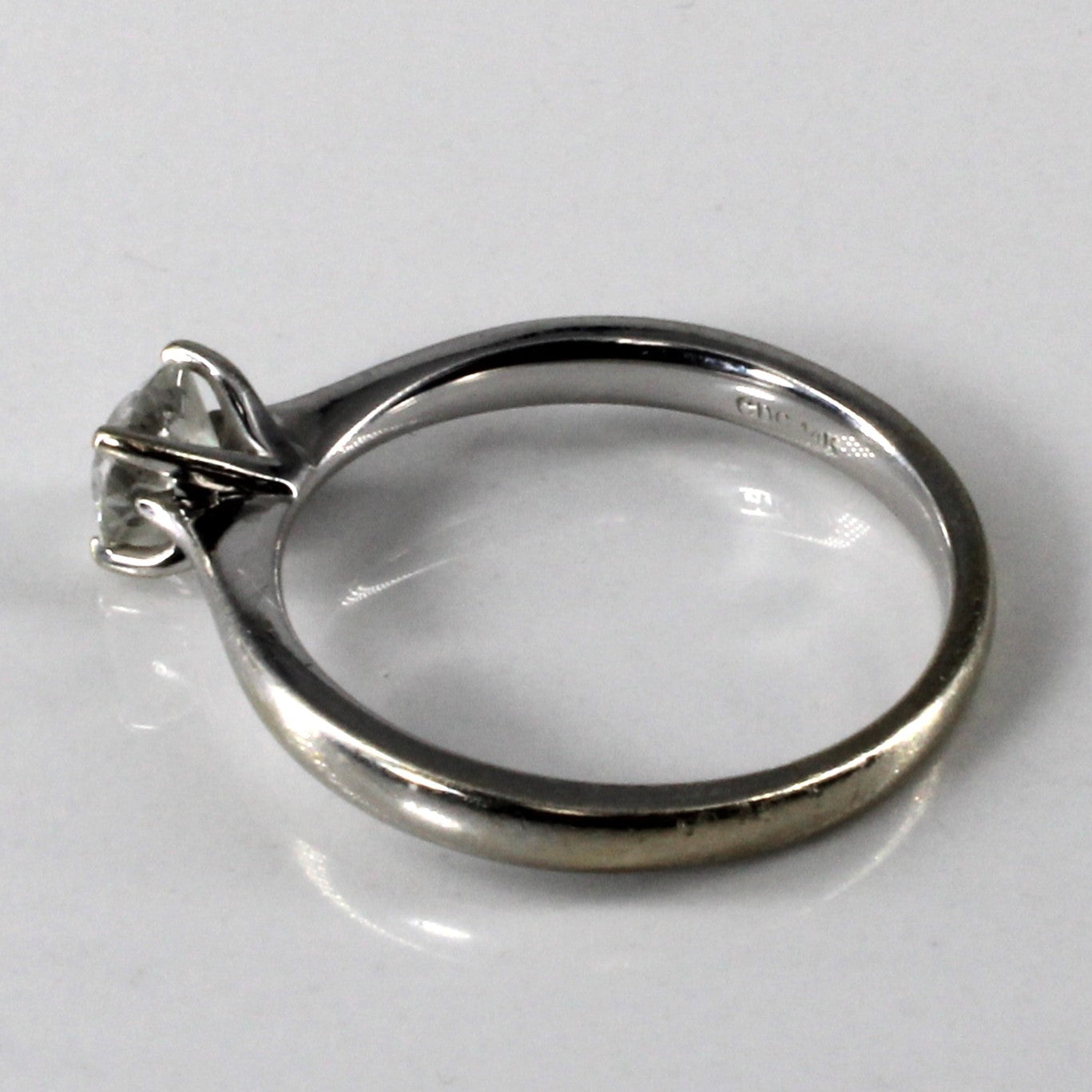 Solitaire Diamond Engagement Ring | 0.55ct | SZ 6.25 |