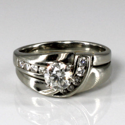 Channel Set Diamond Engagement Ring | 0.99ctw | SZ 8.5 |