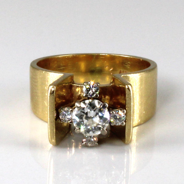 High Prong Set Diamond Ring | 0.70ctw | SZ 6.5 |
