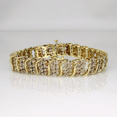 Diamond Bracelet | 4.00ctw | 7