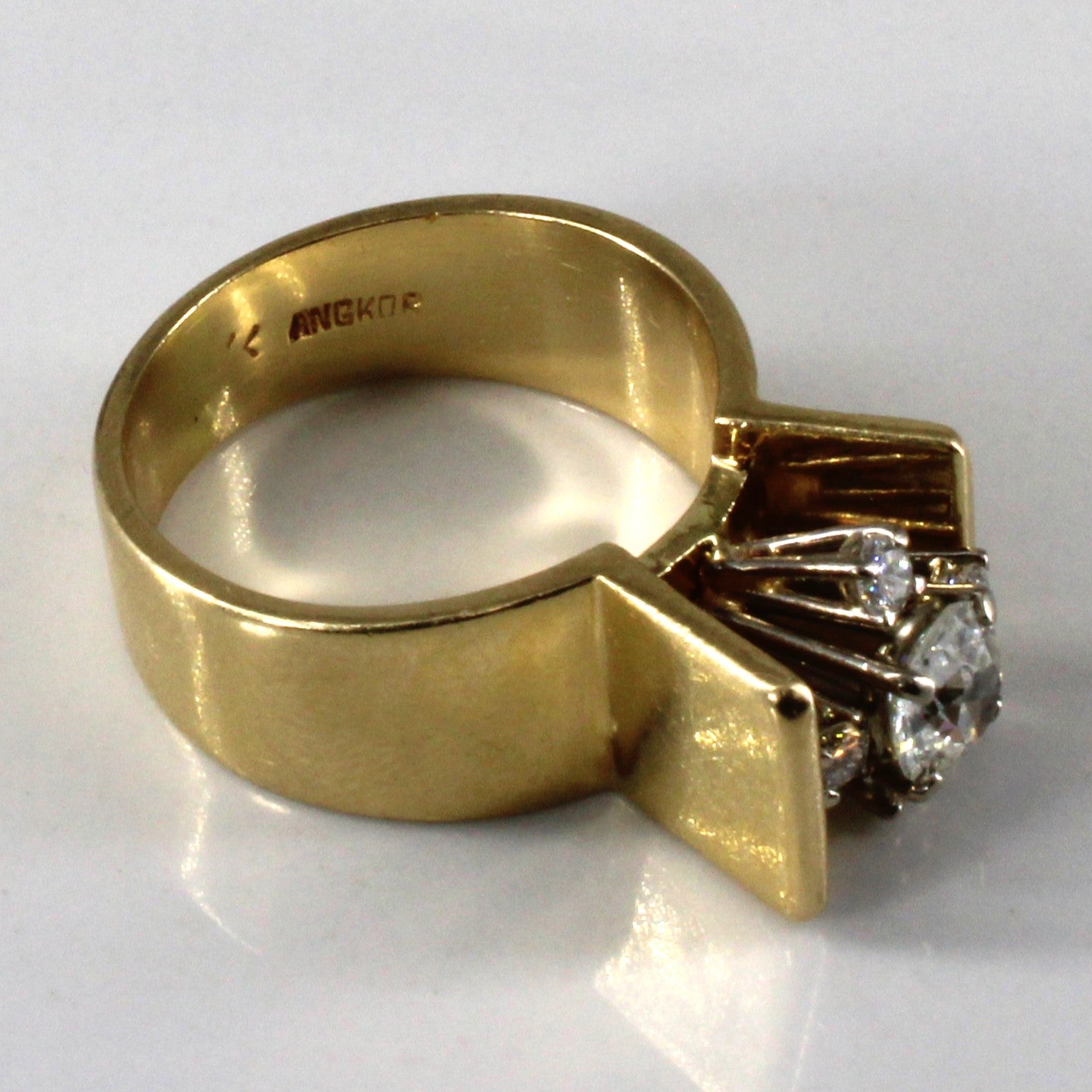 High Prong Set Diamond Ring | 0.70ctw | SZ 6.5 |