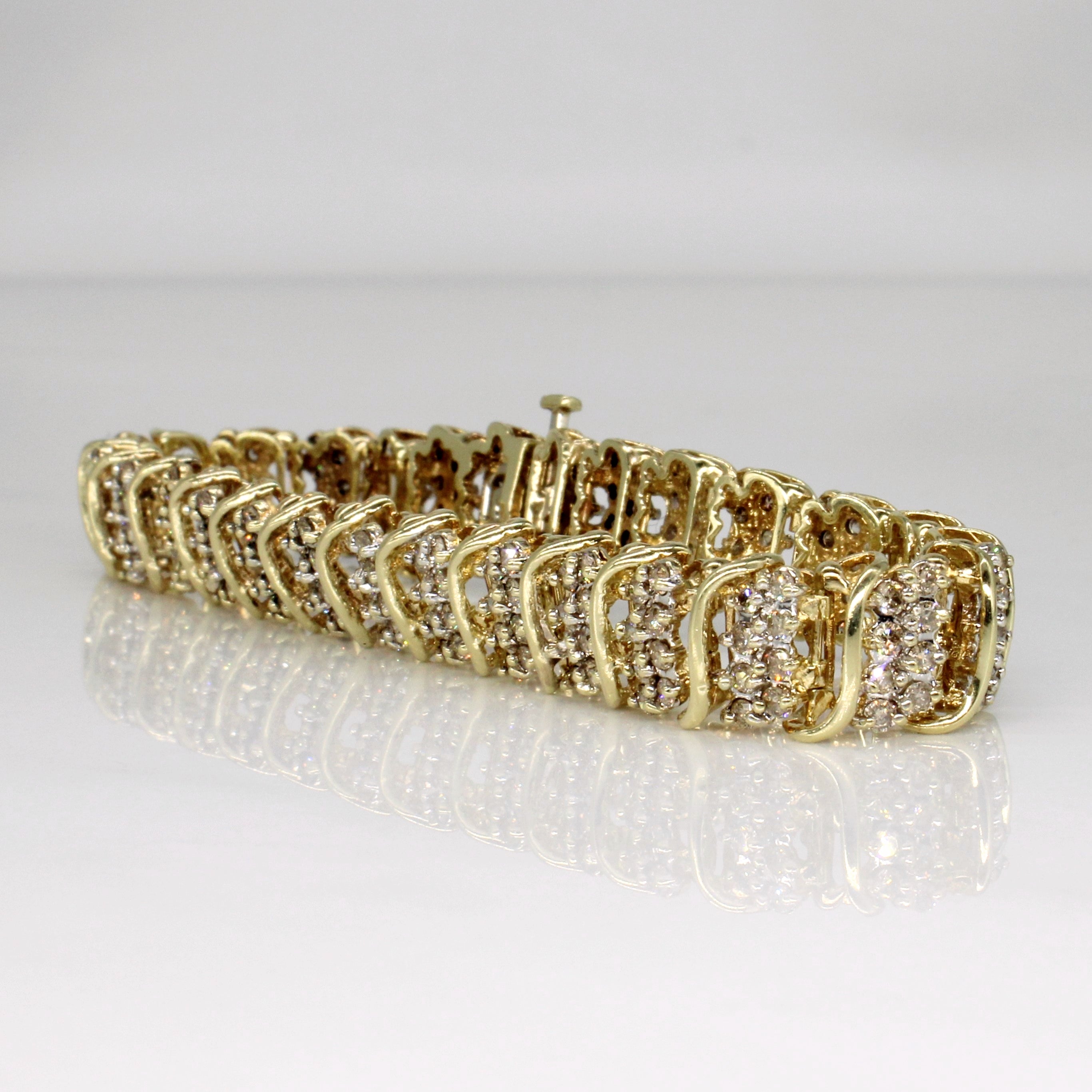 Diamond Bracelet | 4.00ctw | 7" |