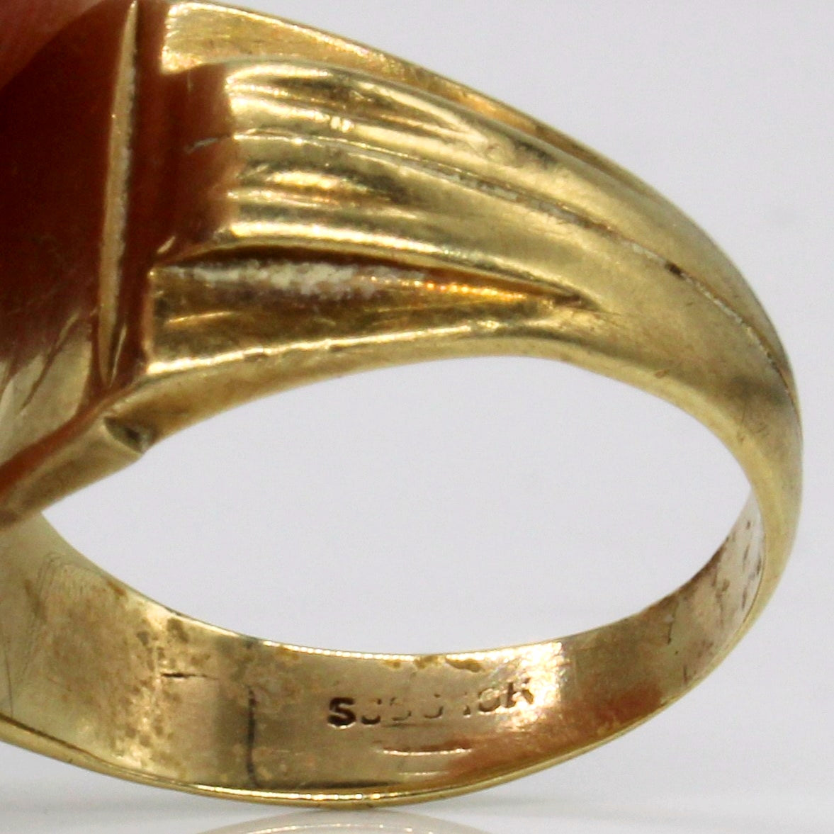 10k Yellow Gold Signet Ring | SZ 9.5 |