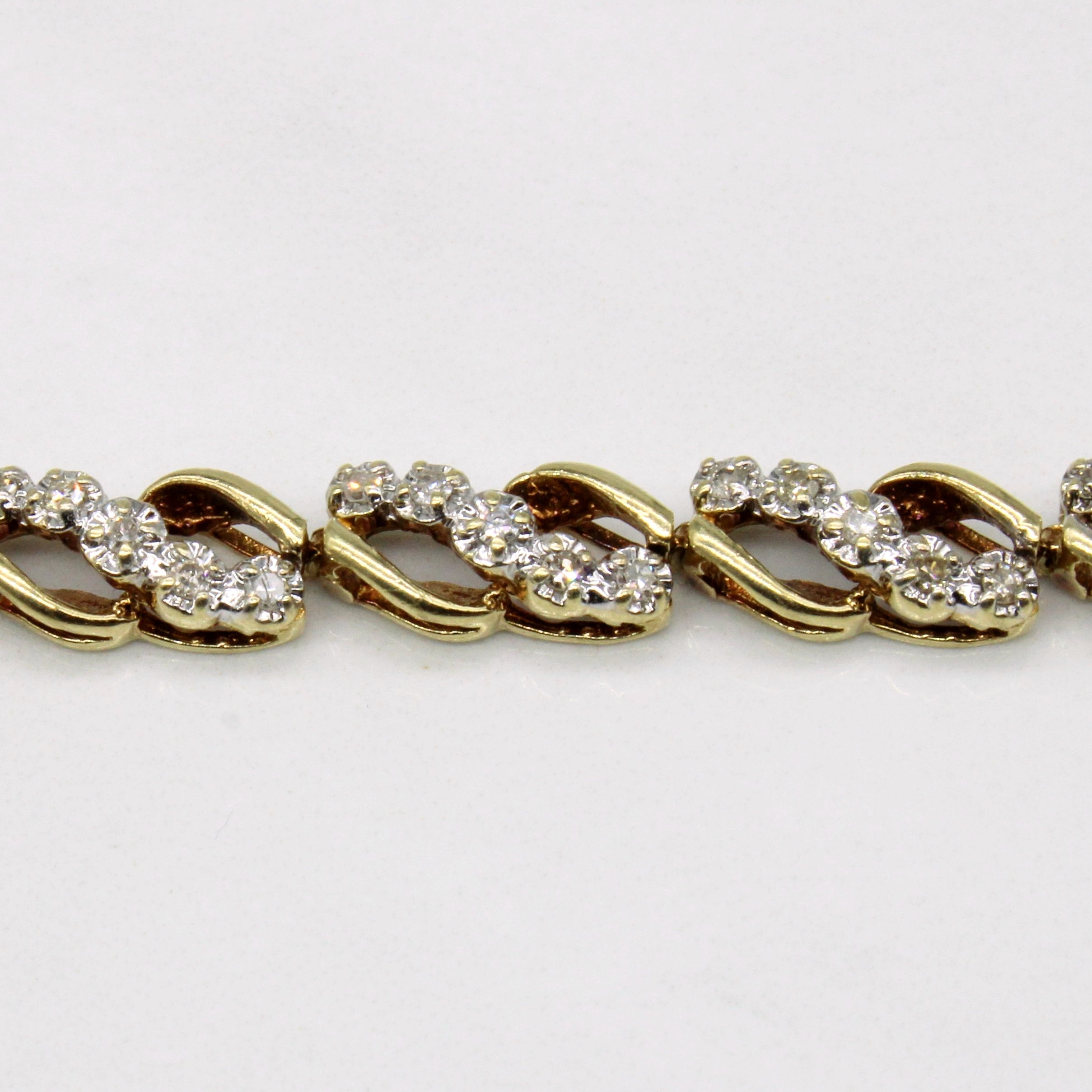 Diamond Waterfall Bracelet | 0.75ctw | 7" |