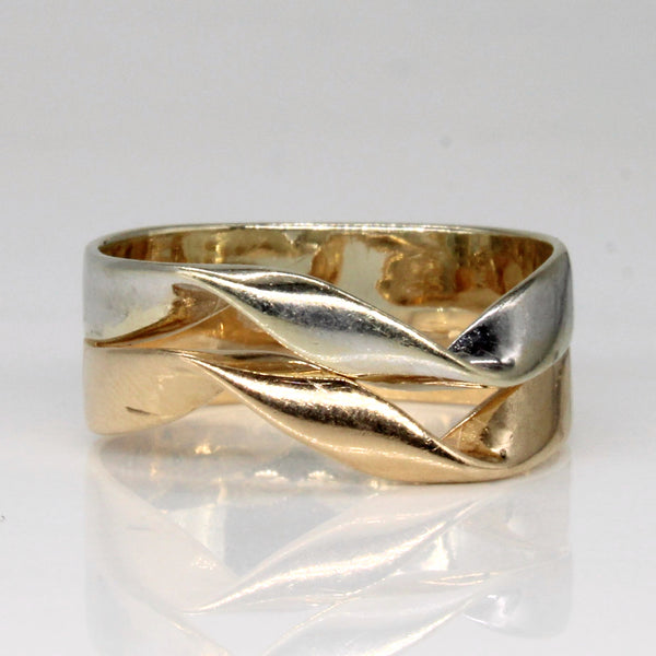 14k Two Tone Gold Ring | SZ 7.75 |