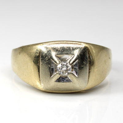Claw Set Diamond Ring | 0.12ct | SZ 11.5 |