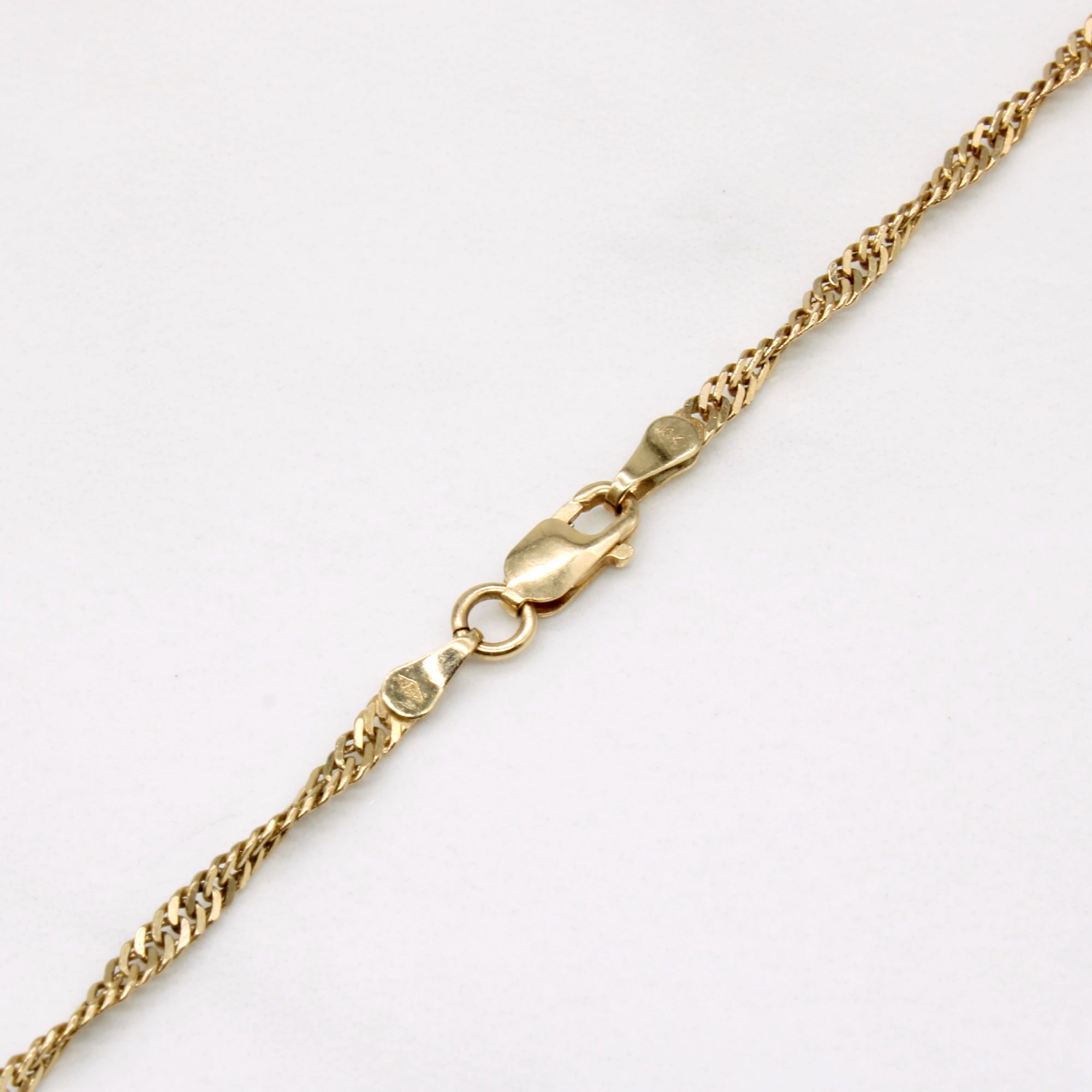 10k Yellow Gold Rope Chain | 18