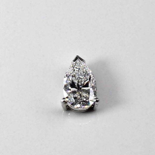 Pear Cut Diamond 18k Pendant | 1.00ct SI1 E/F |
