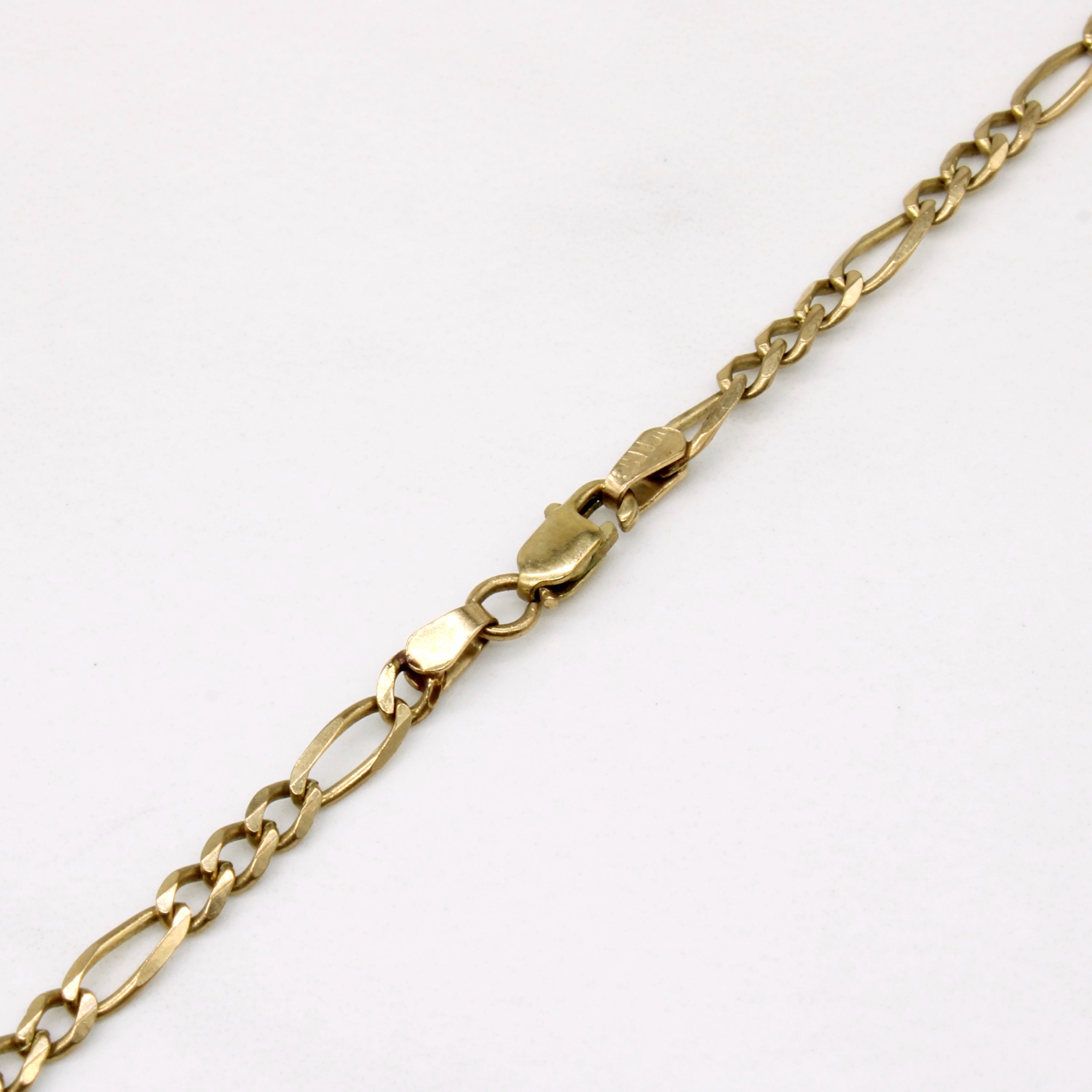 10k Yellow Gold Figarucci Chain | 23" |