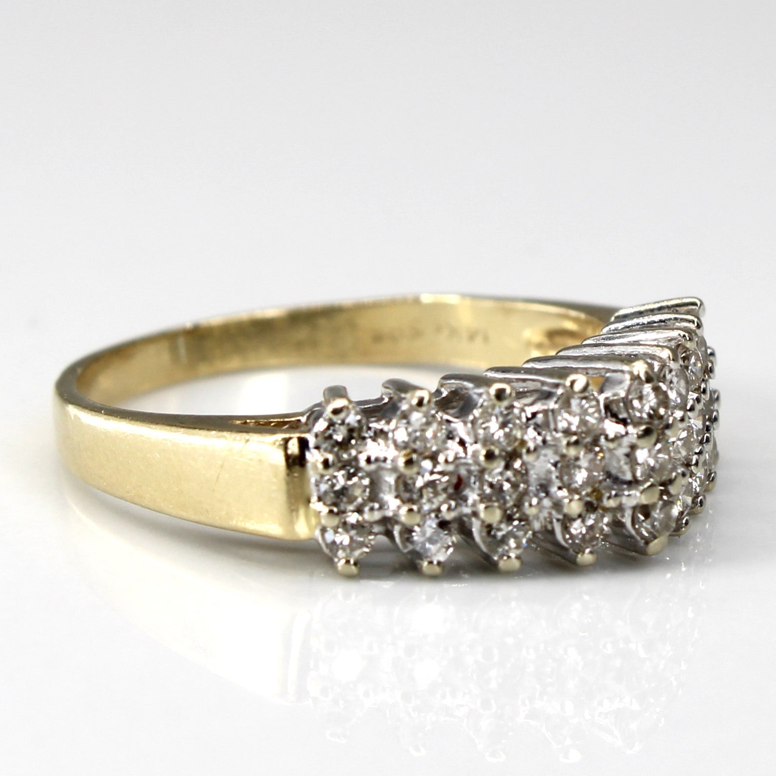 Cluster Set Diamond Ring | 0.36ctw | SZ 6.75 |