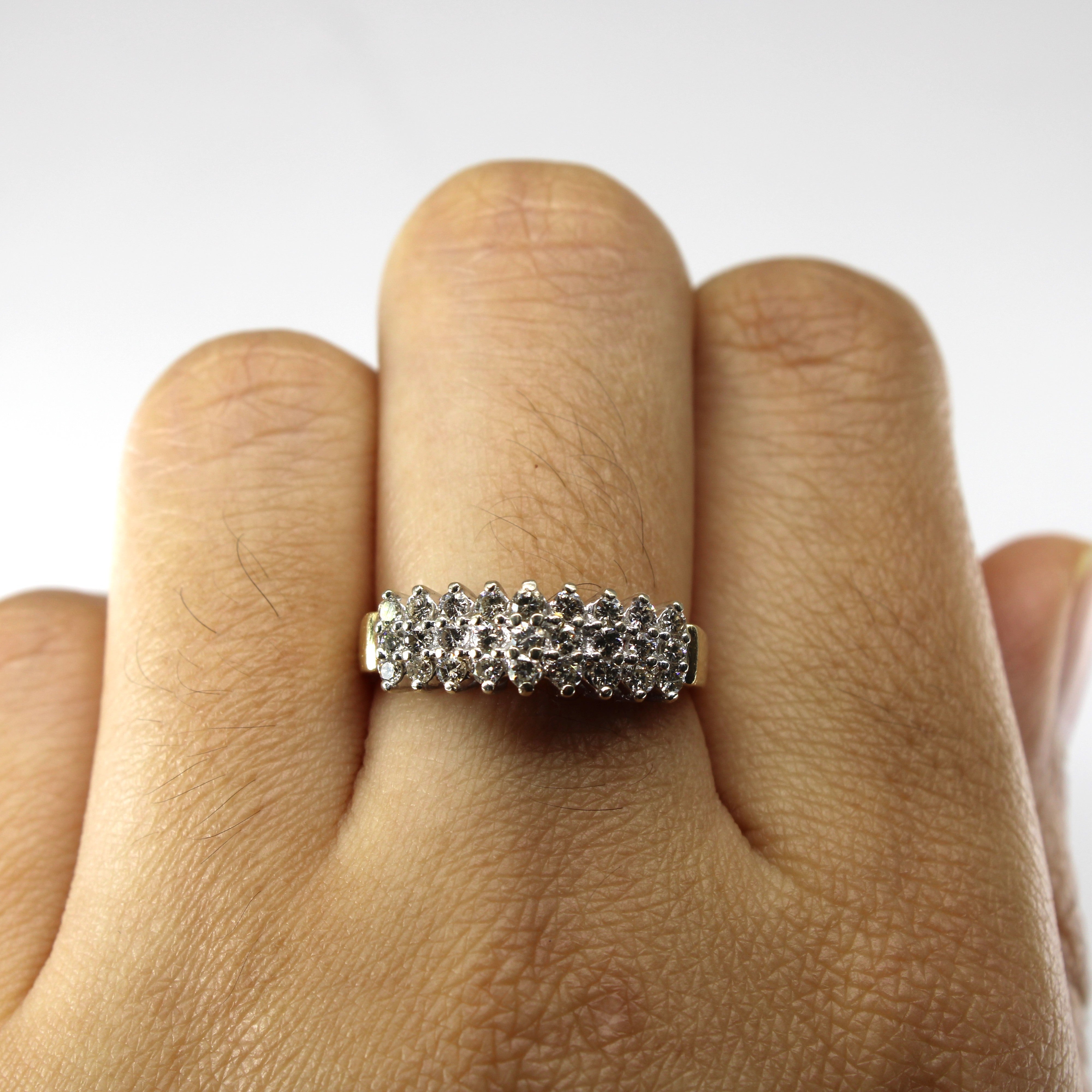 Cluster Set Diamond Ring | 0.36ctw | SZ 6.75 |