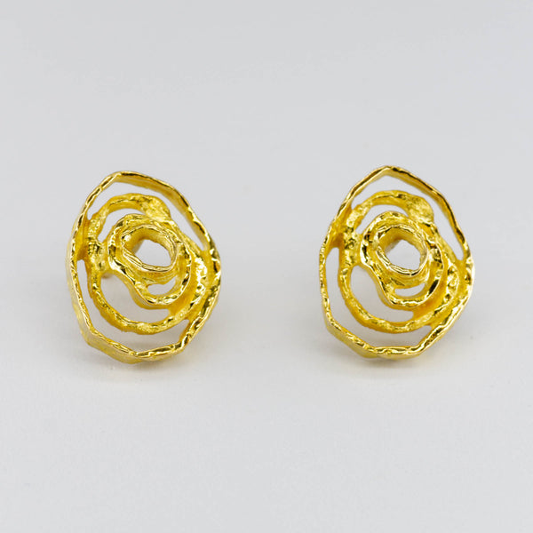 'Cavelti' Concentric 18k Earrings |