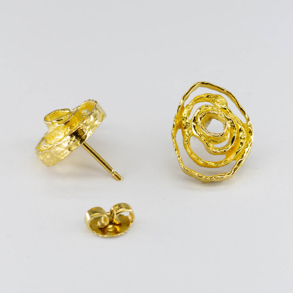 'Cavelti' Concentric 18k Earrings |