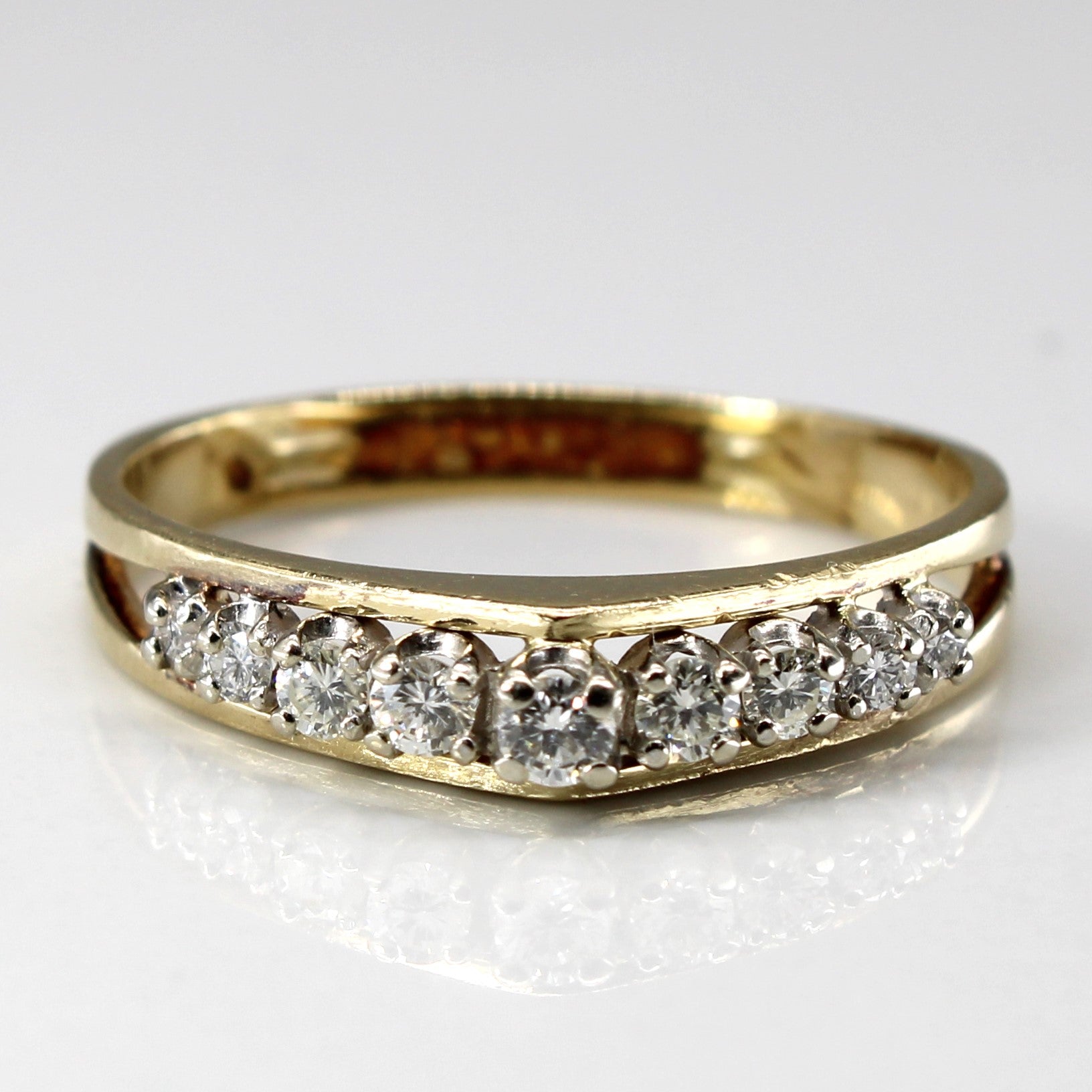 Prong Set Diamond Ring | 0.33ctw | SZ 10.5 |