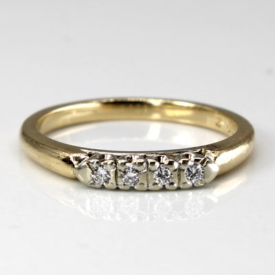 Four Stone Diamond Ring | 0.08ctw | SZ 6 |