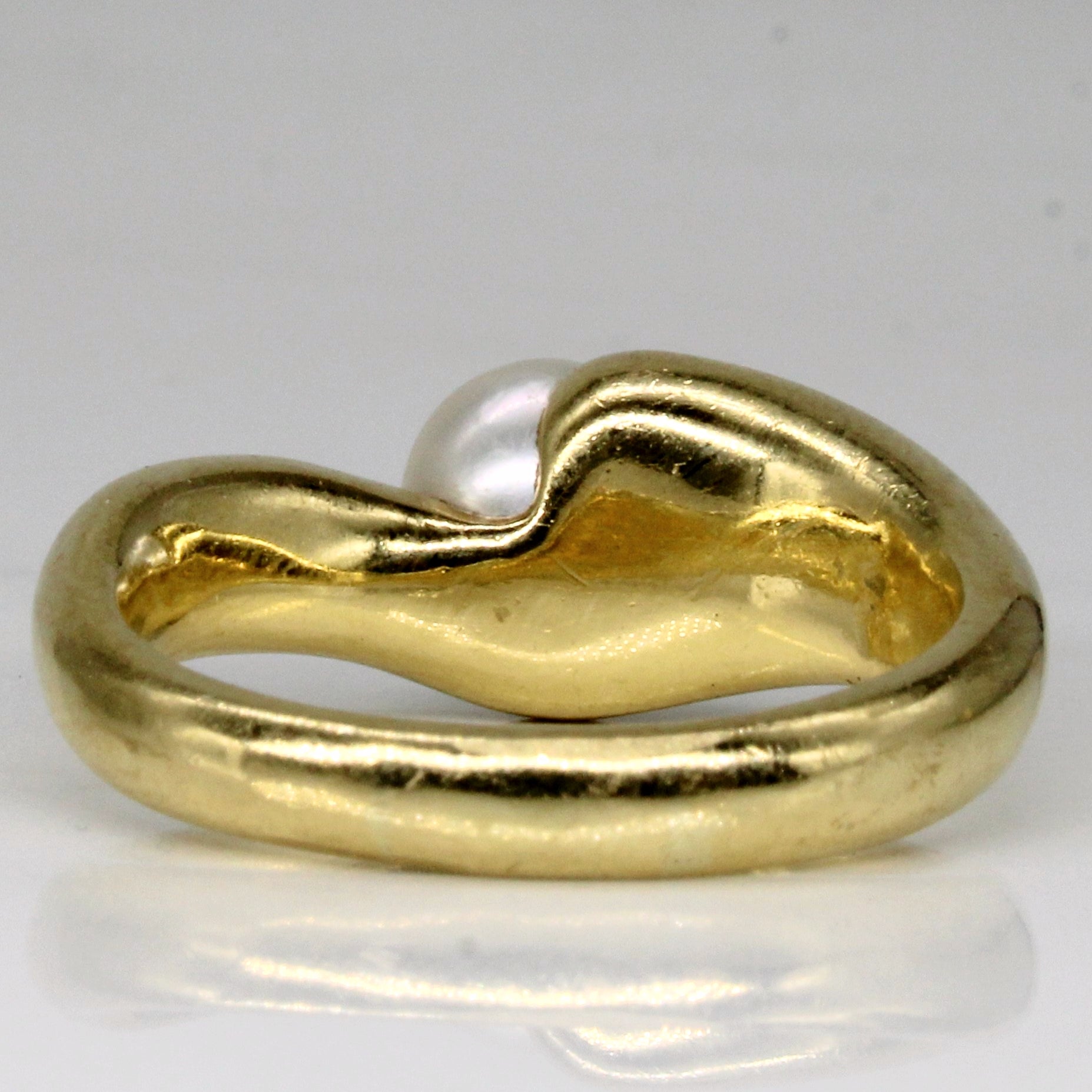 Pearl Cocktail Ring | SZ 10.25 |