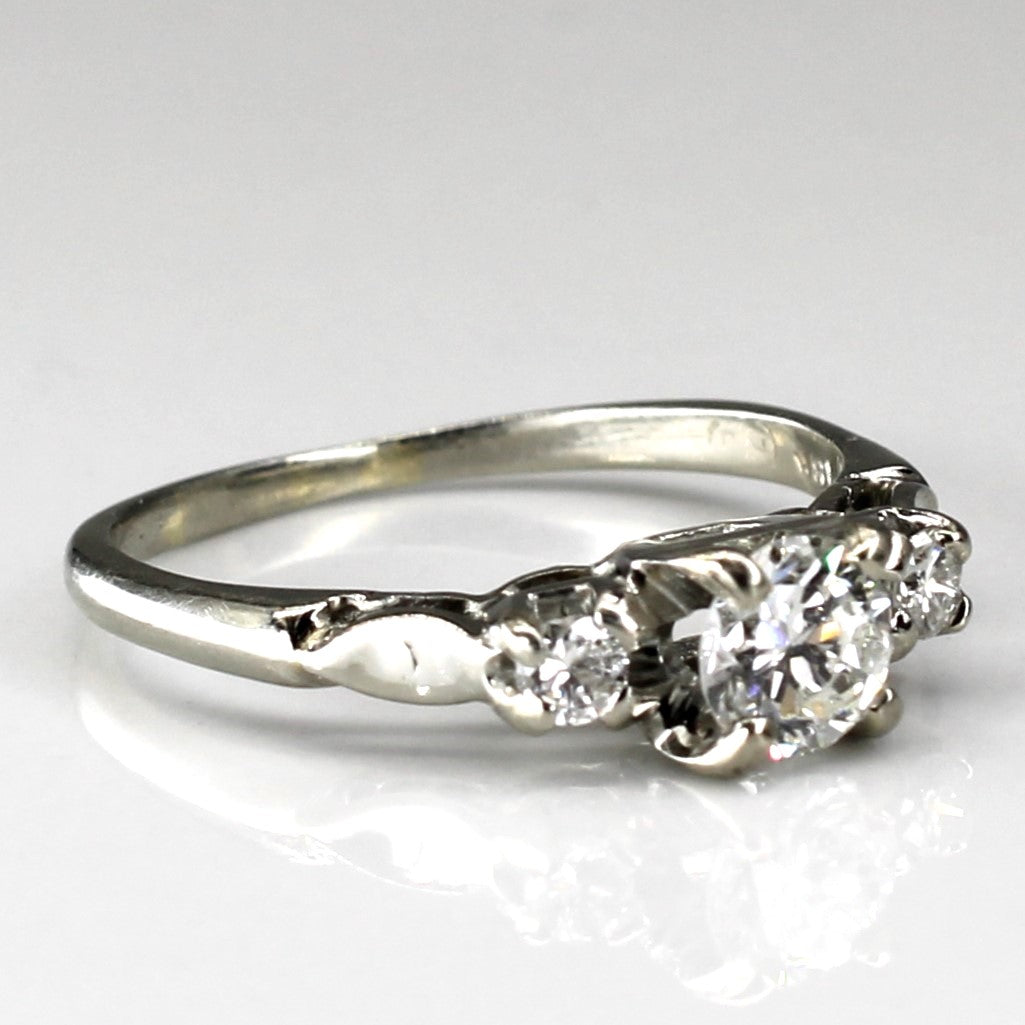 Three Stone Diamond Ring | 0.51ctw | SZ 6 |