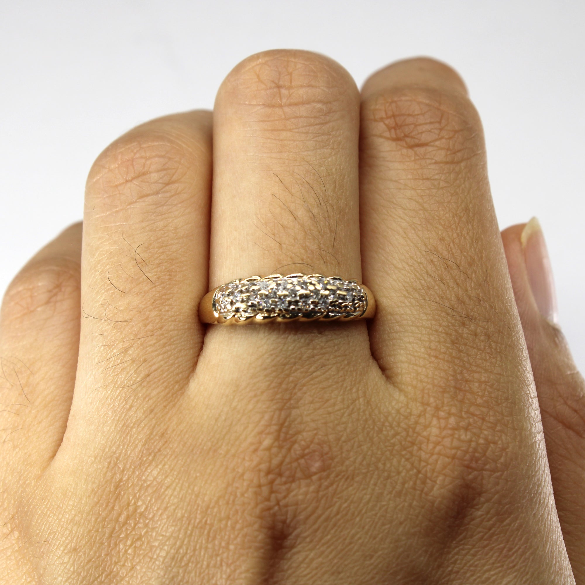 Cluster Set Diamond Ring | 0.15ctw | SZ 9 |