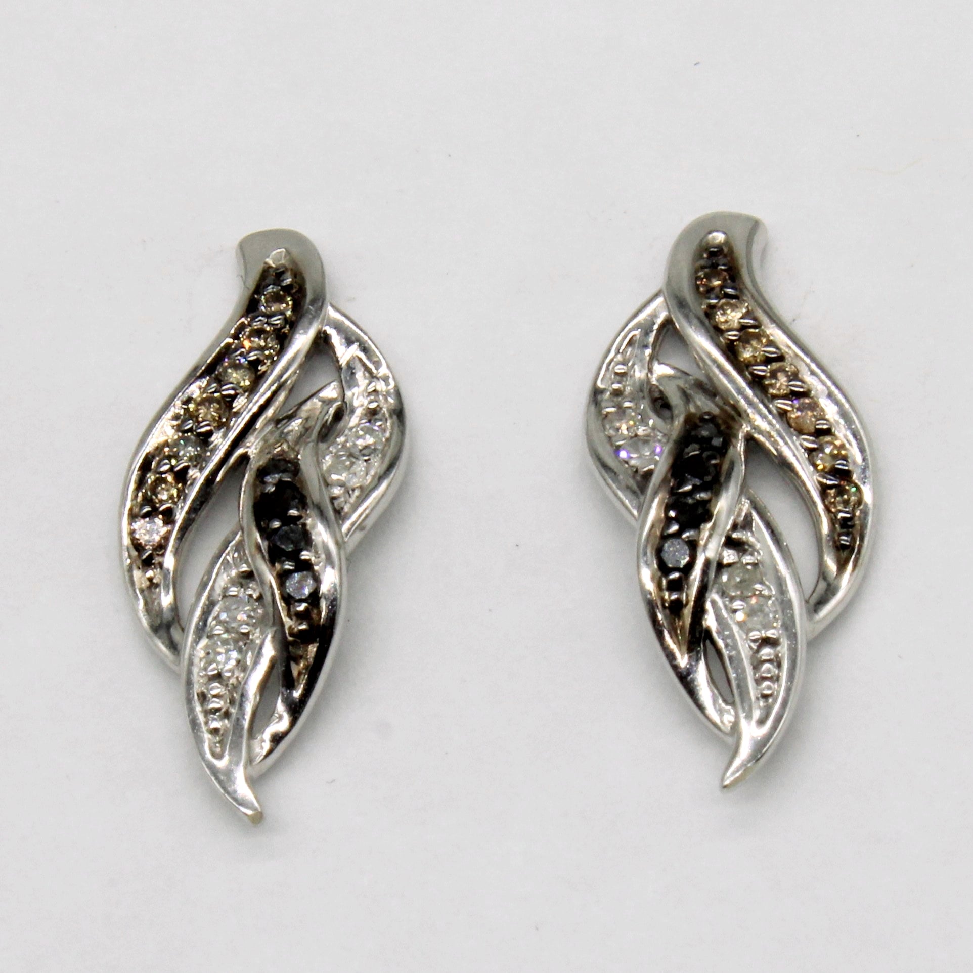 Boucles d'oreilles cascade en diamants | 0,29 ct |