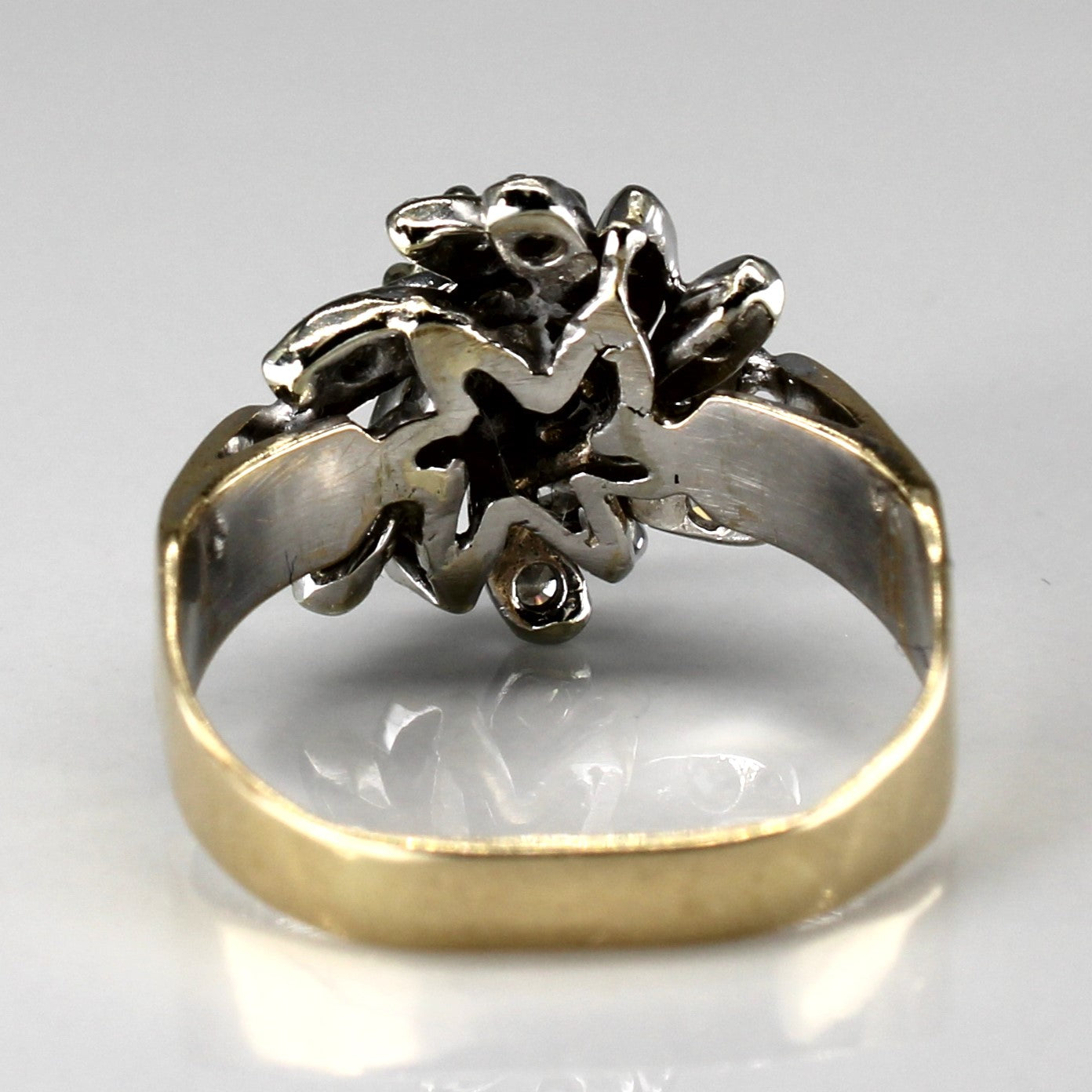 Cluster Diamond Cocktail Ring | 0.80ctw | SZ 7.5 |