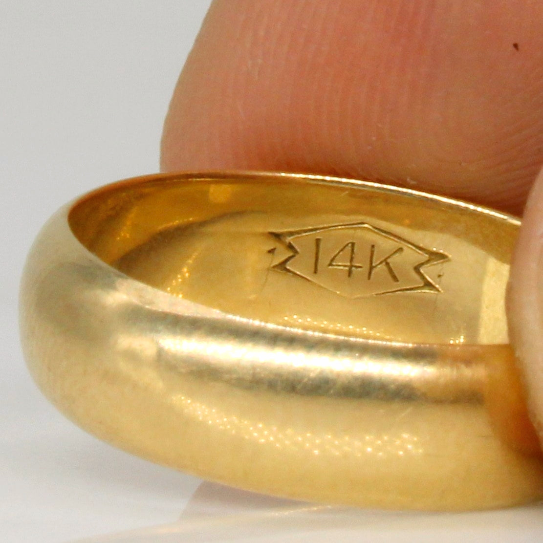 14k Yellow Gold Band | SZ 6.5 |