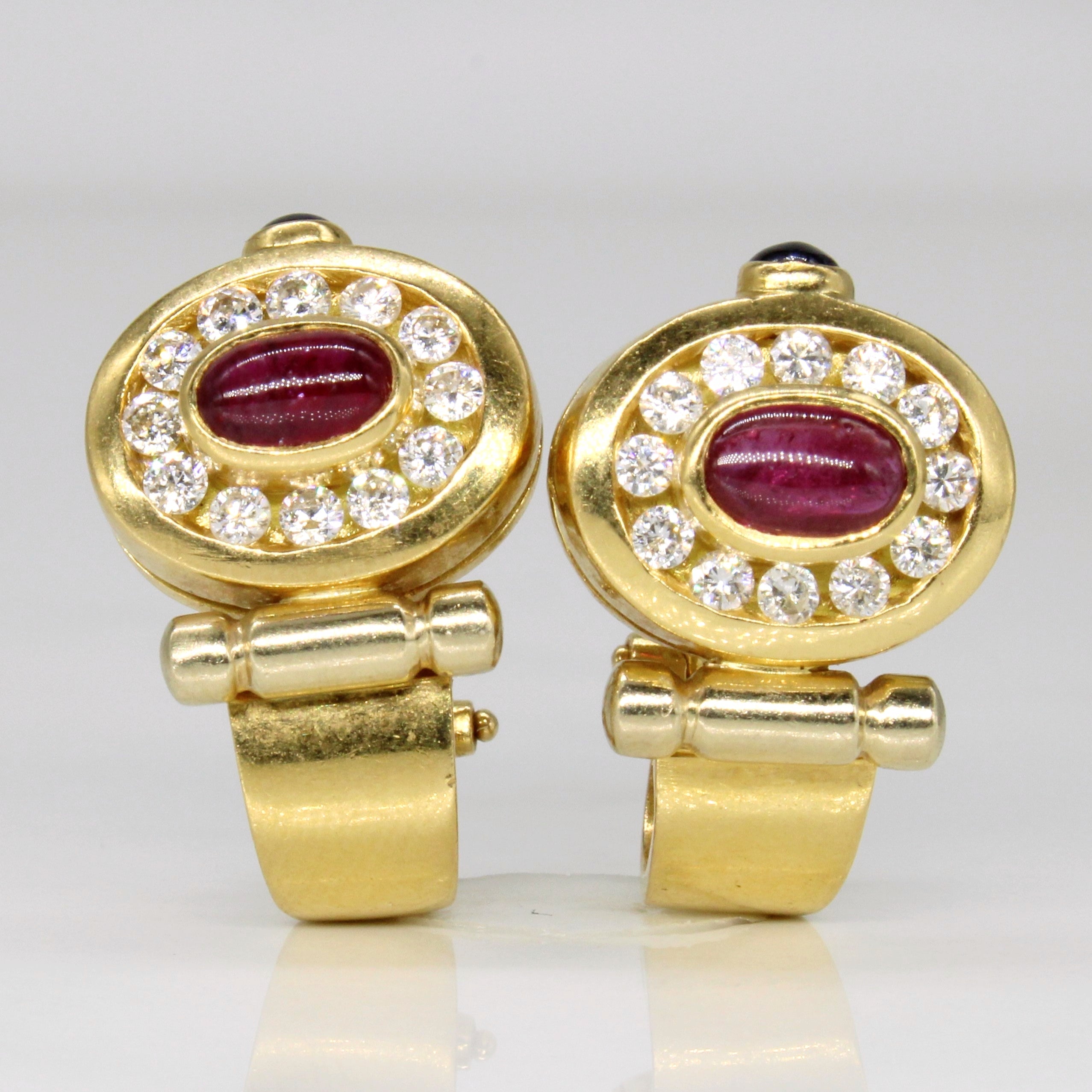 Boucles d'oreilles multi-pierres | 2,42 ct |