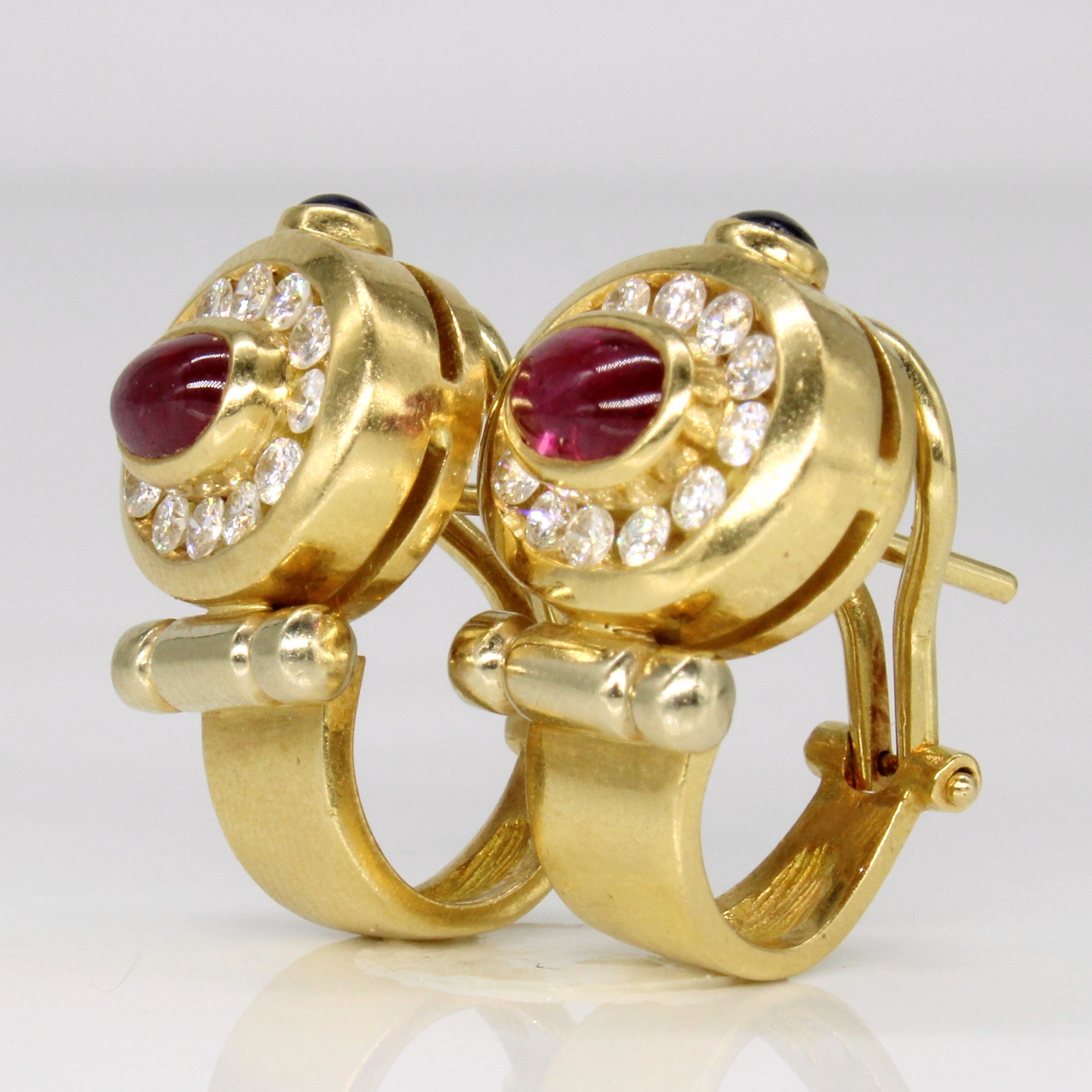 Boucles d'oreilles multi-pierres | 2,42 ct |